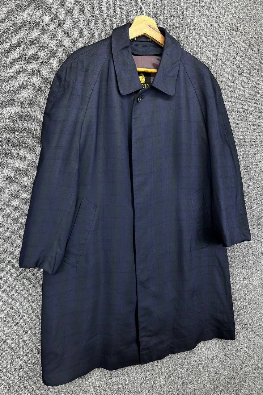 Lanvin Vintage Lanvin Shadow Plaids Rare Button Up Jacket Size US M / EU 48-50 / 2 - 2 Thumbnail