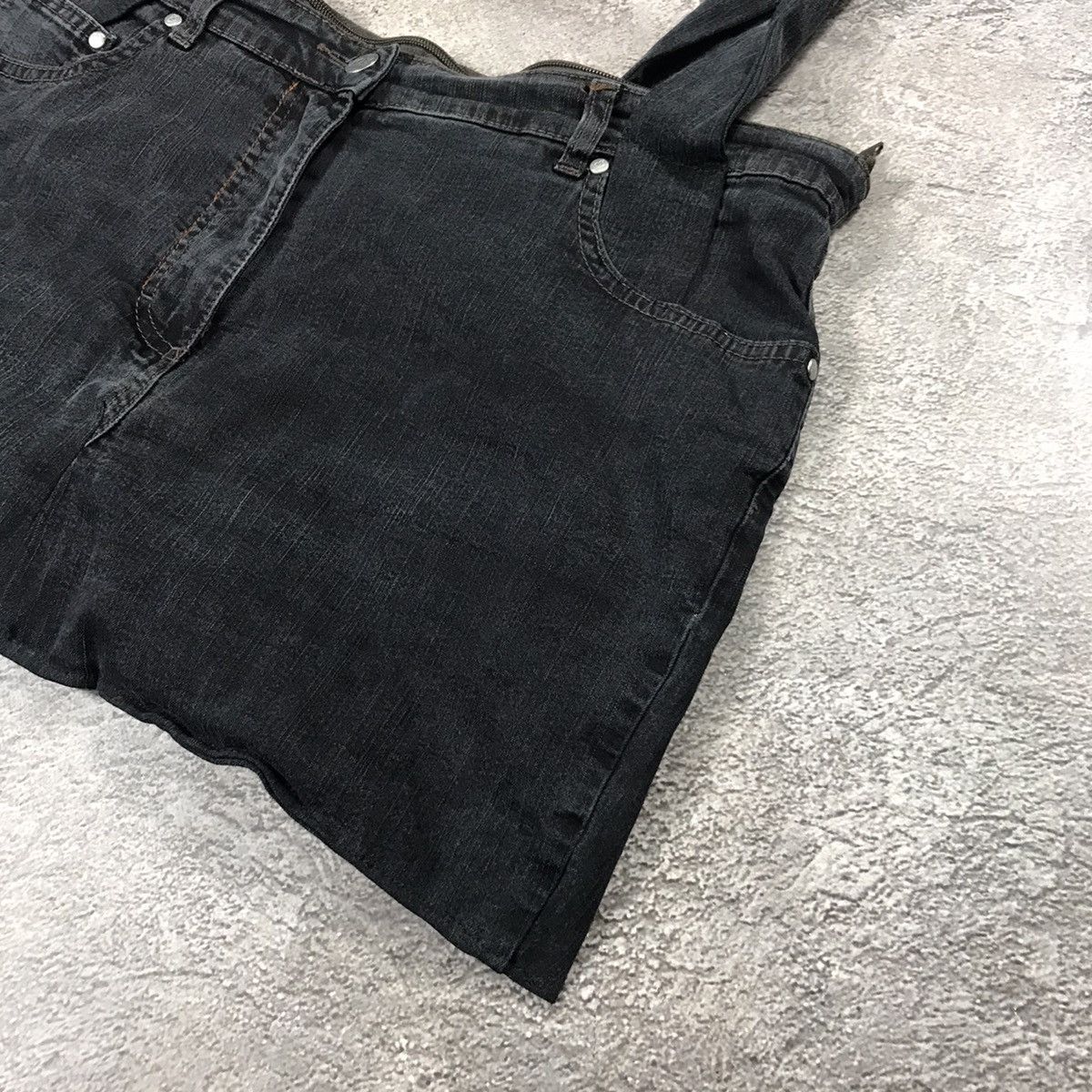 Vintage Y2K Denim Crossbody Bag Junya Watanabe Style Japanese OS Size ONE SIZE - 3 Thumbnail