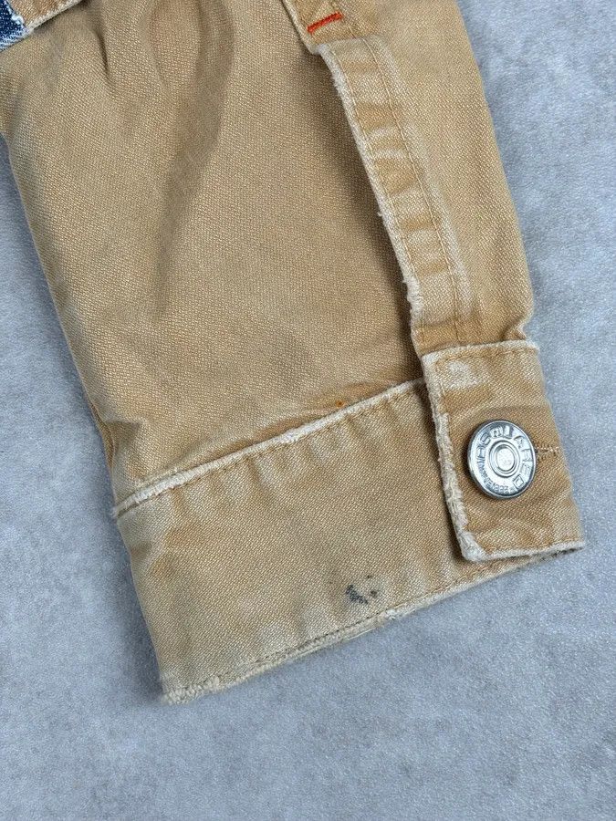 Dsquared2 SS2006 Dsquared2 Beige Trucker Jacket Size US M / EU 48-50 / 2 - 11 Thumbnail