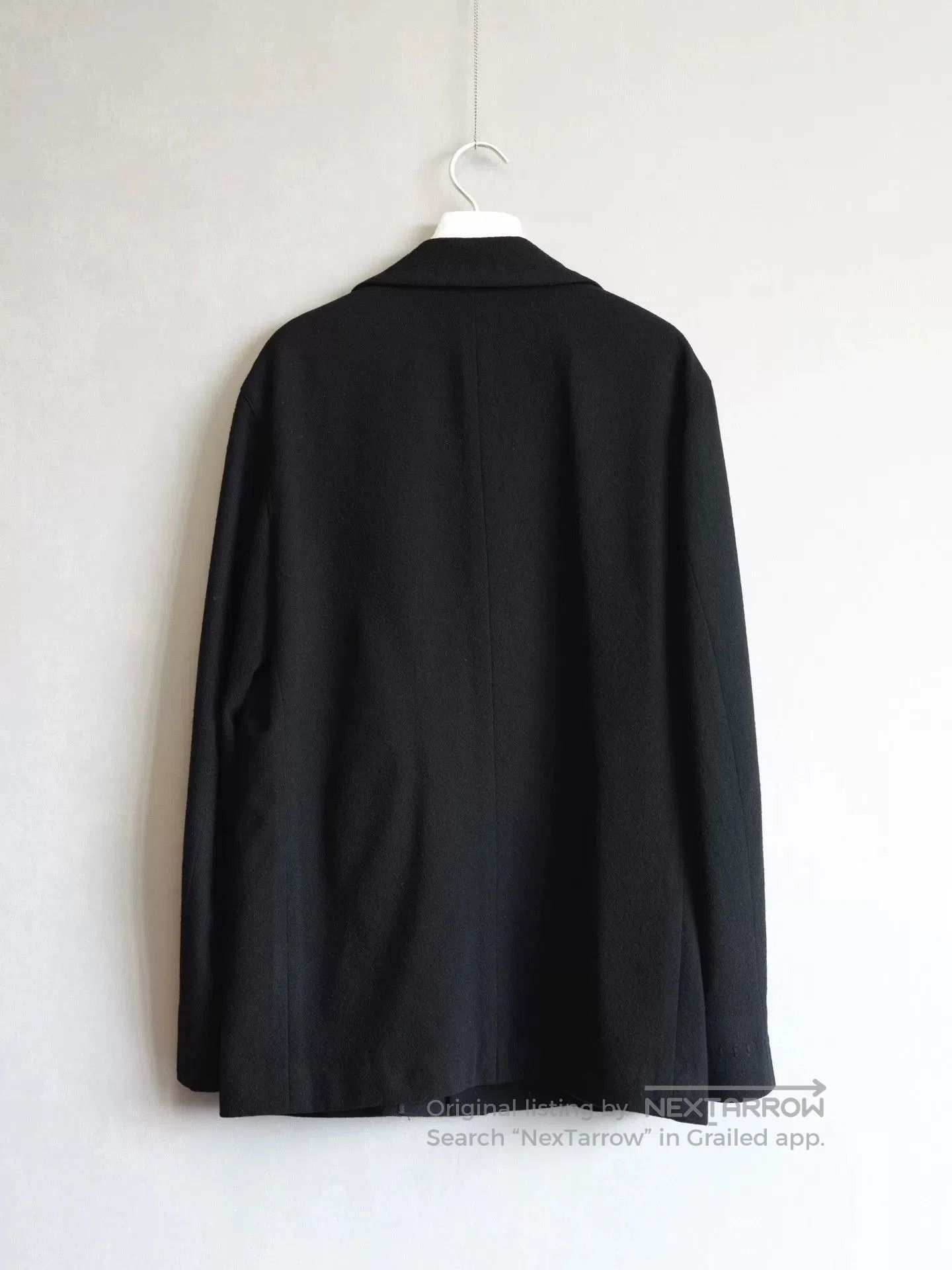 Yohji Yamamoto Yohji Yamamoto Silver Button Black Coat. Size US L / EU 52-54 / 3 - 4 Thumbnail