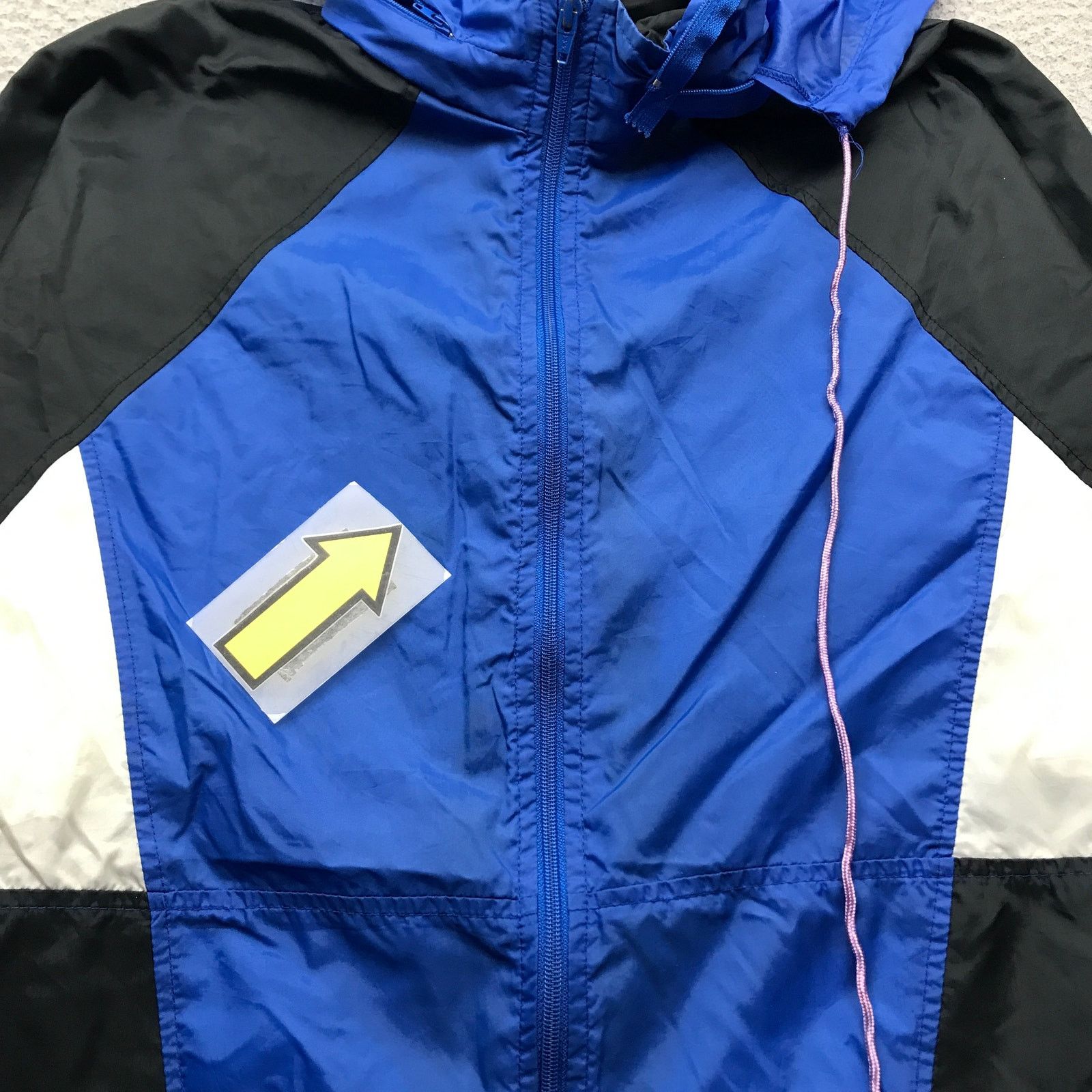 Nike Vintage 90s Nike Windbreaker Jacket Hooded Mens Large Black Size US L / EU 52-54 / 3 - 9 Thumbnail