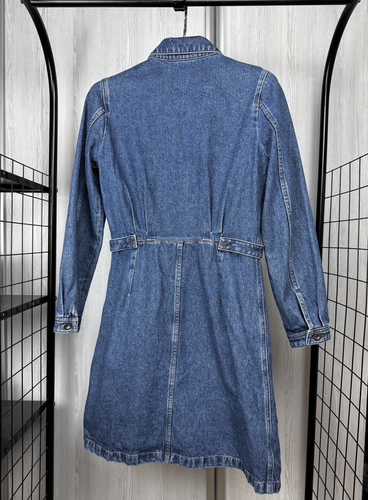 A.P.C. A.P.C Spring Denim Mini Shirt Dress size 40 Size M / US 6-8 / IT 42-44 - 7 Thumbnail