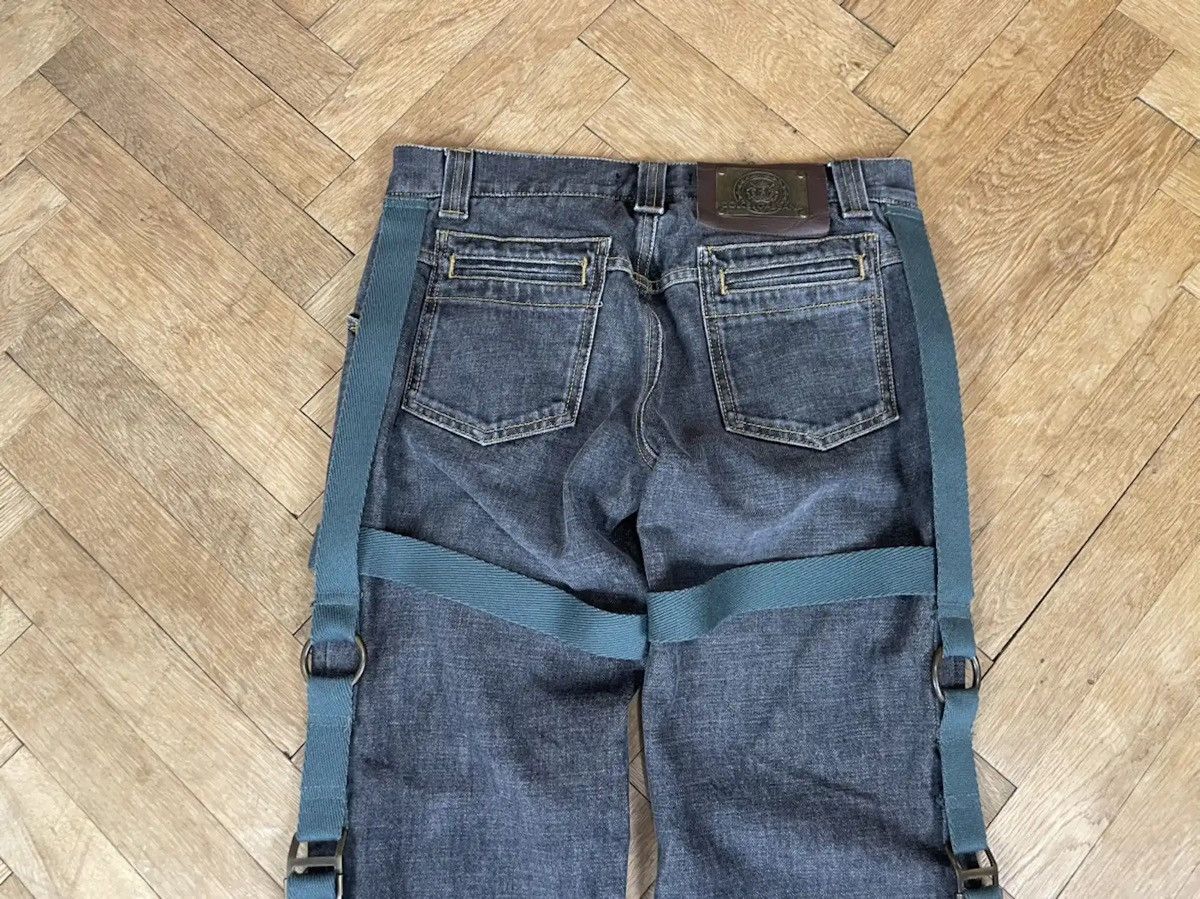 Dolce & Gabbana Dolce & Gabbana AW03 Bondage Denim Jeans Size US 28 / EU 44 - 10 Thumbnail