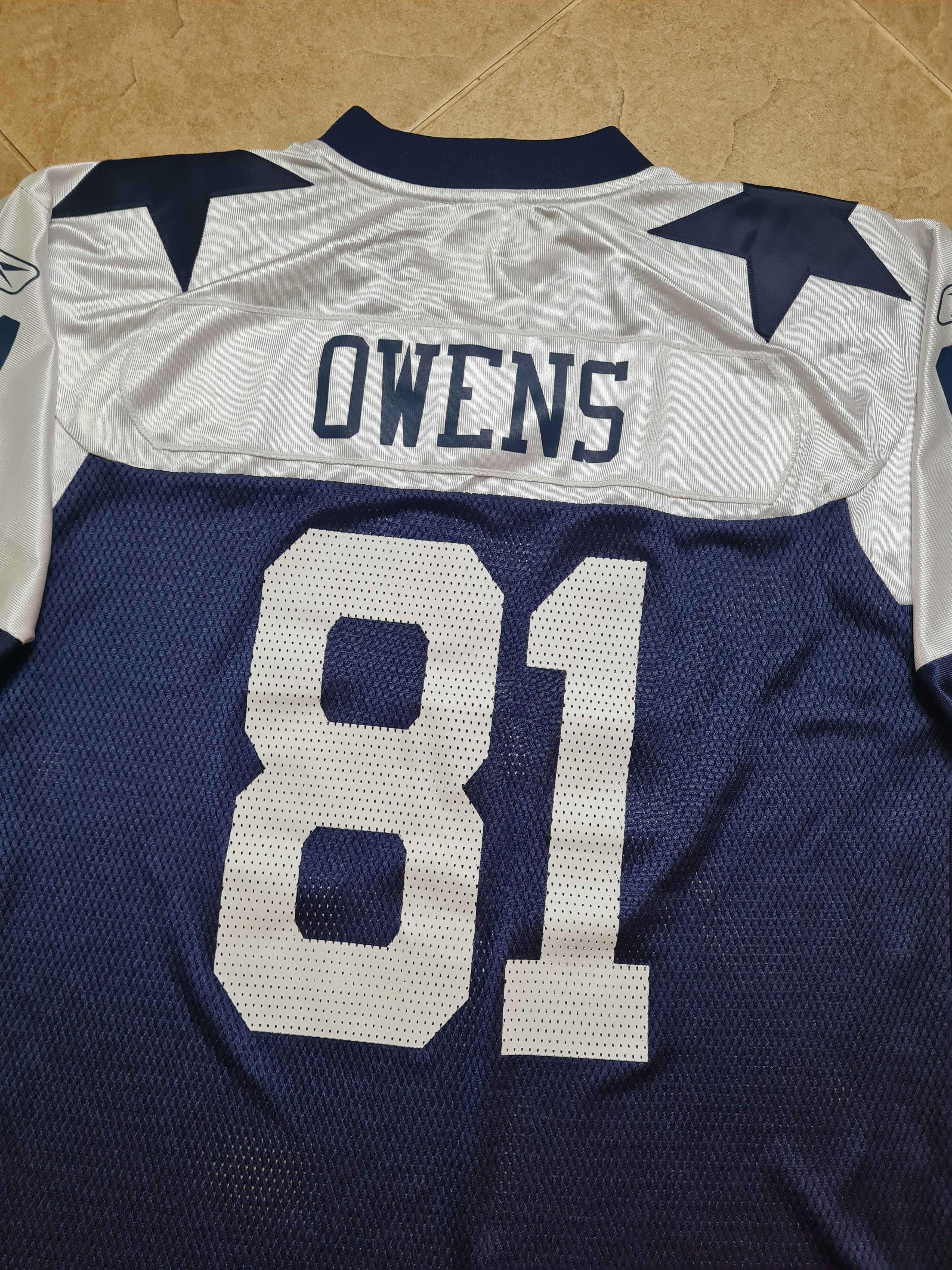 Reebok Terrel Owens Dallas Cowboys #81Reebok NFL On Field Apparel Size US M / EU 48-50 / 2 - 18 Thumbnail