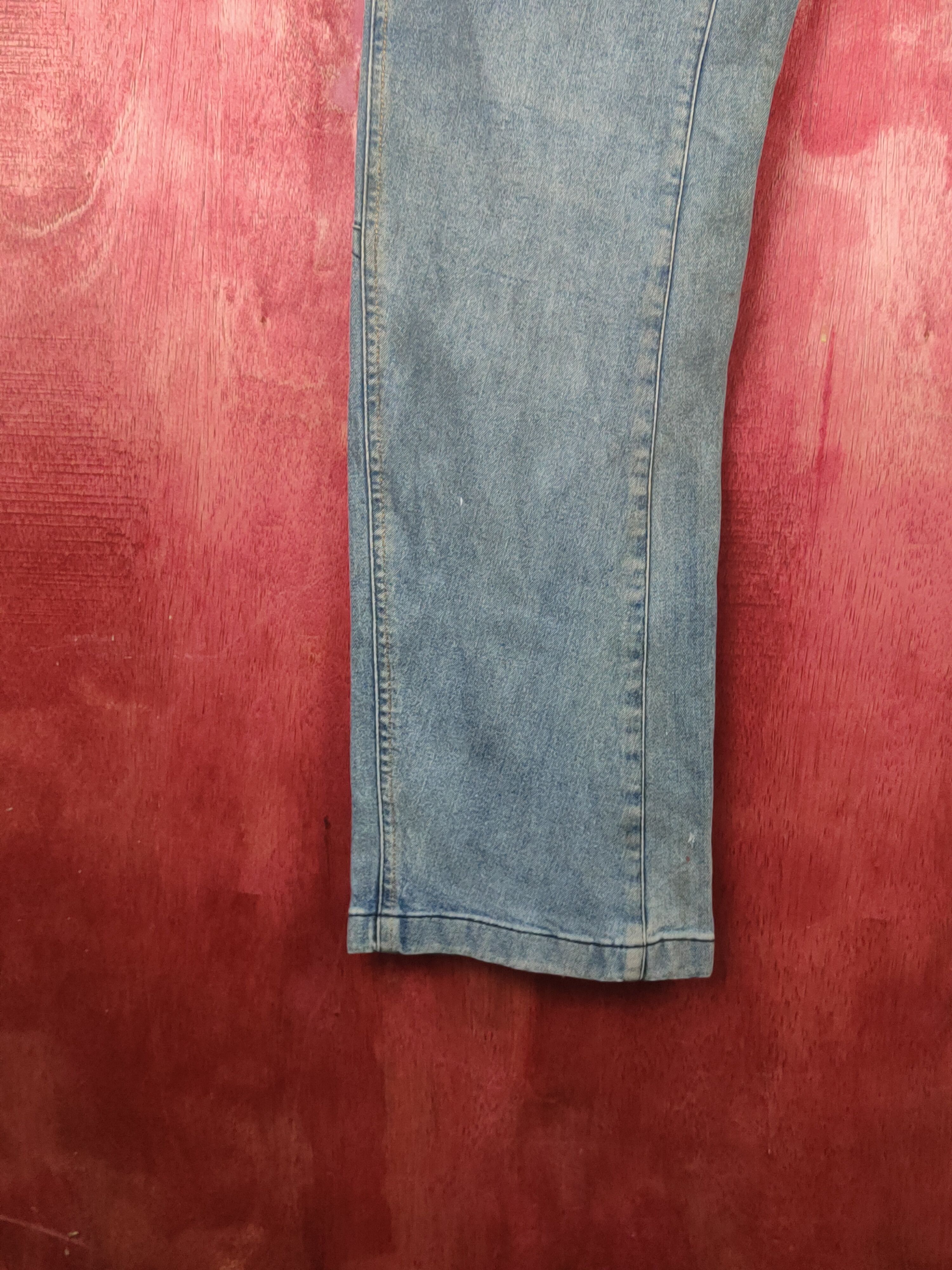 Japanese Brand FieldCore Dark Blue Faded Distressed Ripped Jeans #S2366 Size US 34 / EU 50 - 9 Thumbnail