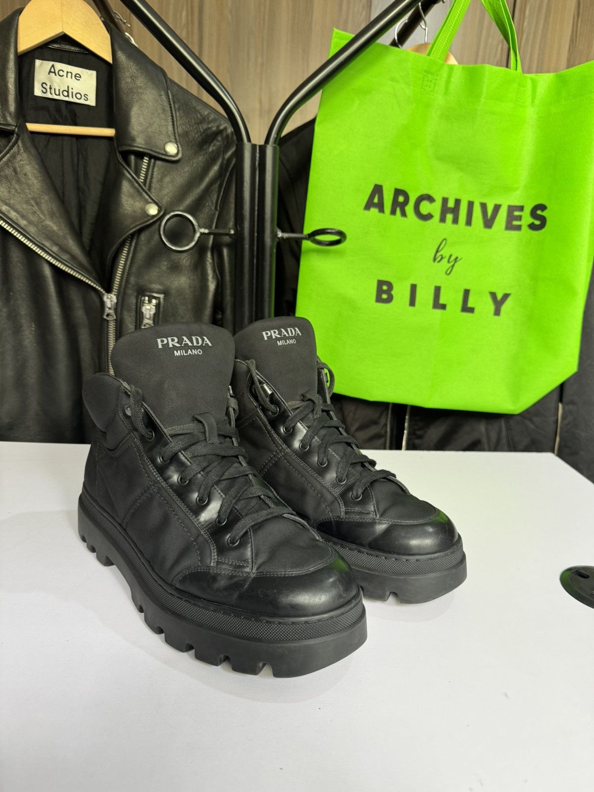 Prada Prada Nylon Boots Size US 9 / EU 42 - 1 Thumbnail