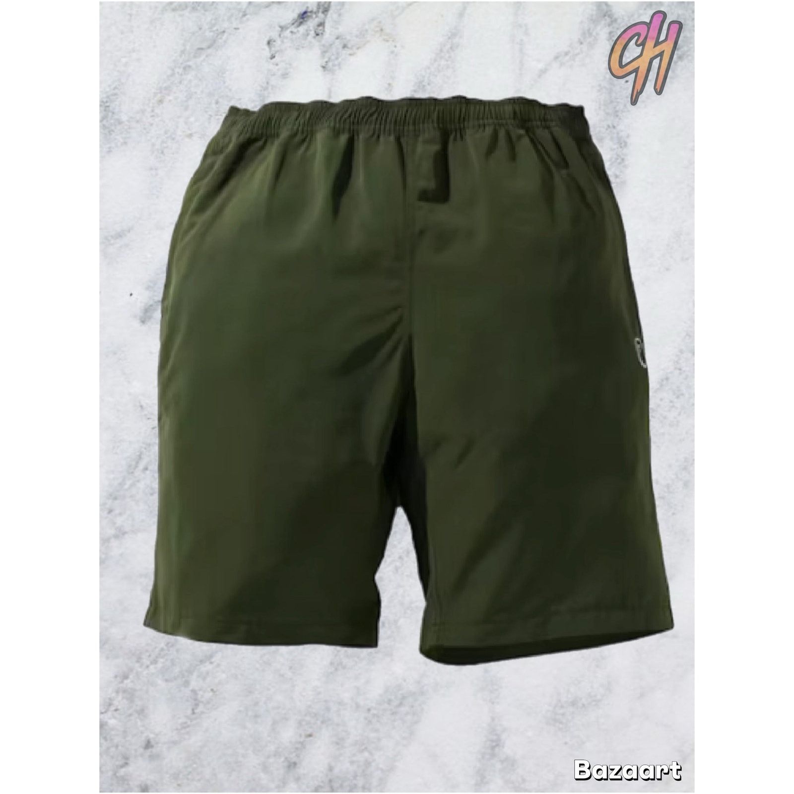 Bape Bape One Point Olivedrab Beach Shorts Size XXL Size US 39 - 3 Thumbnail