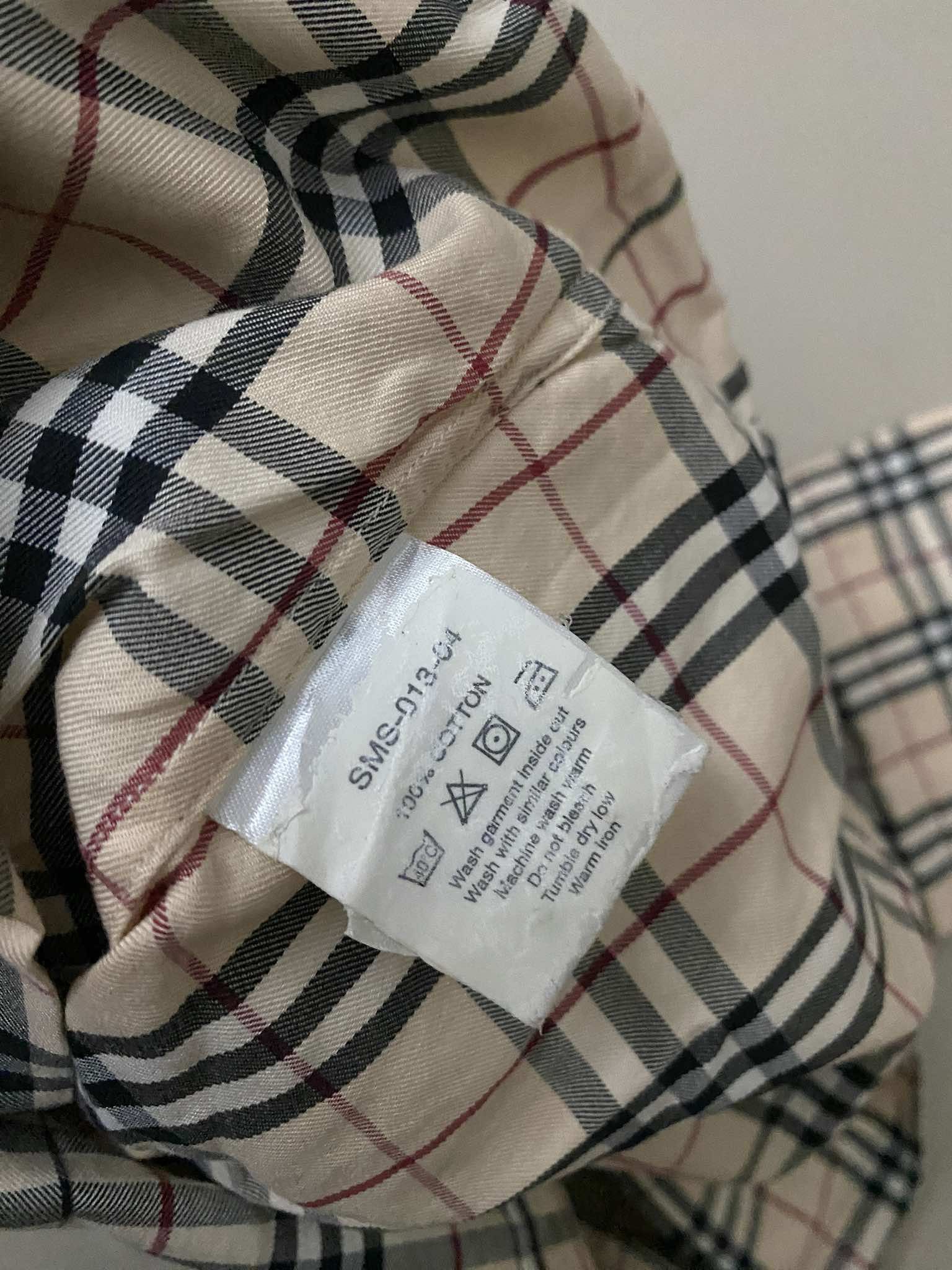 Burberry × Vintage Burberry Women Checked 3/4 Size M / US 6-8 / IT 42-44 - 6 Thumbnail