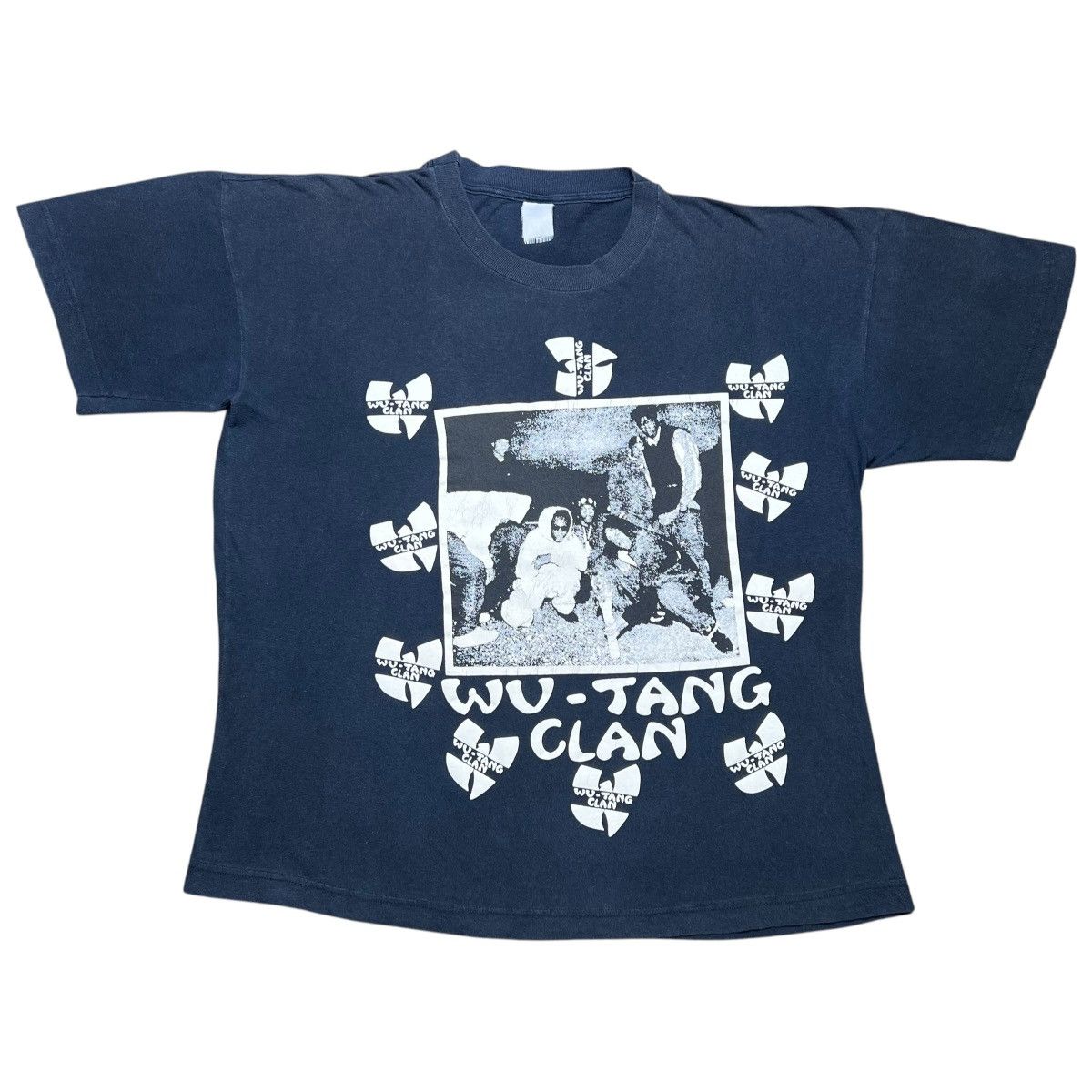 Rap Tees Vtg 90s Wu Tang Clan 36 Chambers Of Death Promo Rap T-Shirt Size US L / EU 52-54 / 3 - 1 Thumbnail