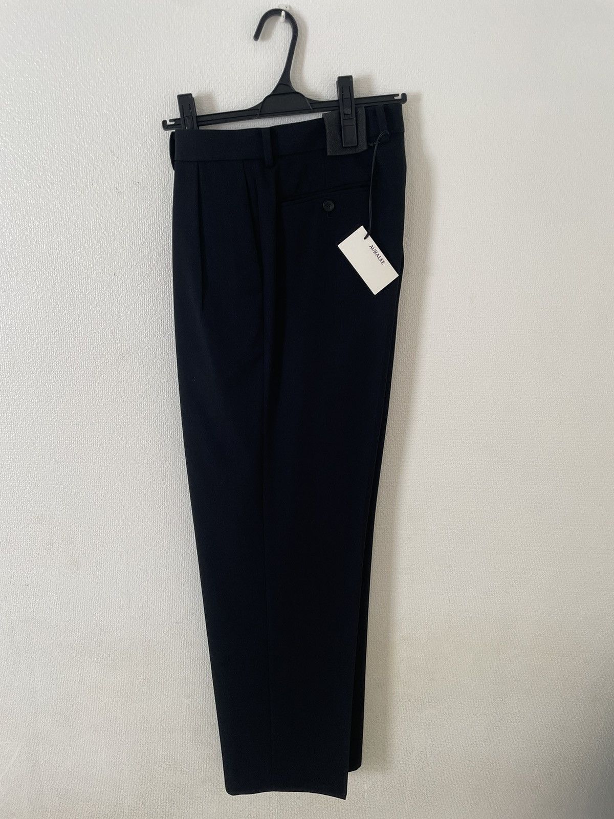 Auralee AURALEE BNWT LIGHT WOOL MAX GABARDINE TWO-TUCK SLACKS | Grailed