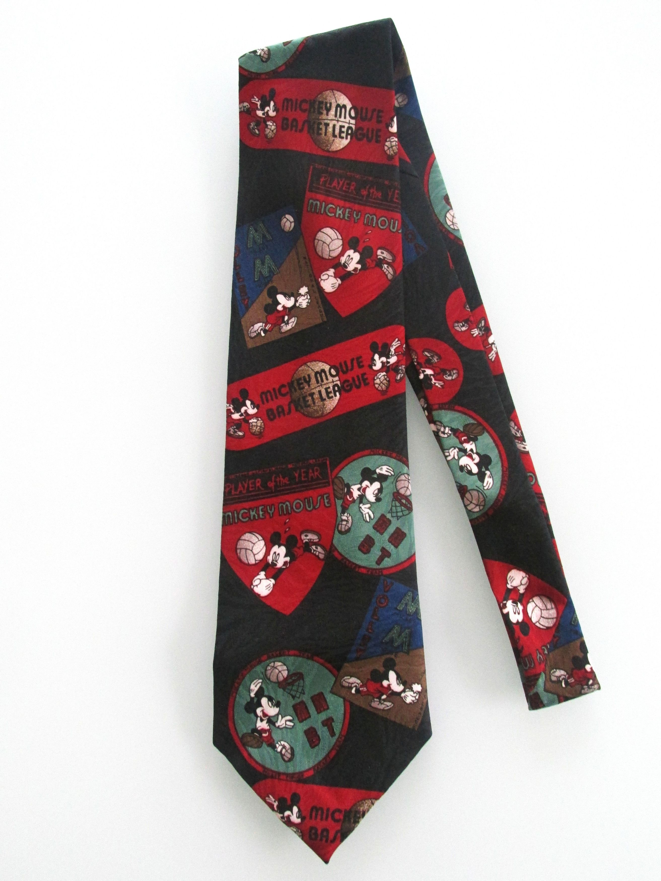 Disney Mickey Mouse/Disney Men's Tie Size ONE SIZE - 1 Thumbnail