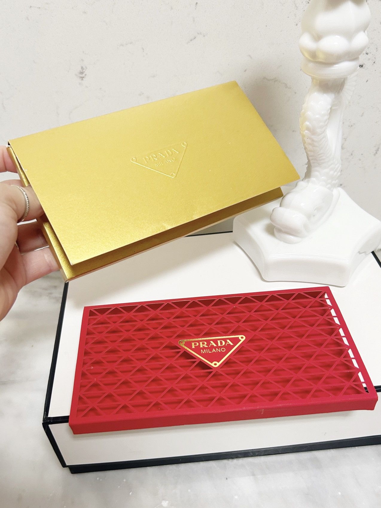 Prada Authentic Prada Lunar New Rare Year Red & Gold Envelope Set Size ONE SIZE - 7 Thumbnail