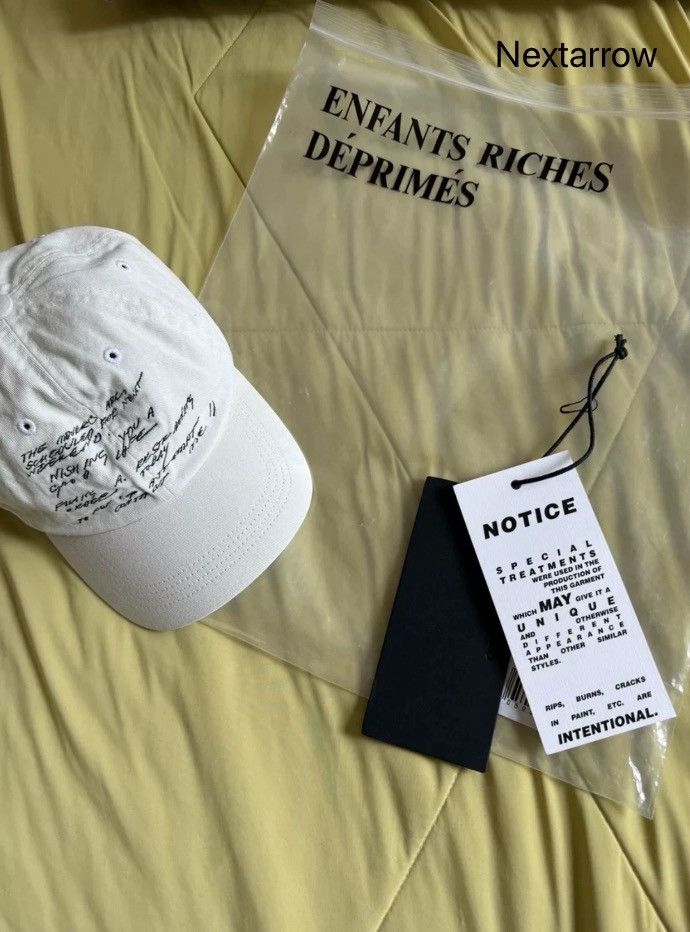 Enfants Riches Deprimes Enfants Riches Deprimes ERD 24SS erd 24s cap 2412-Nextarrow Size ONE SIZE - 3 Thumbnail