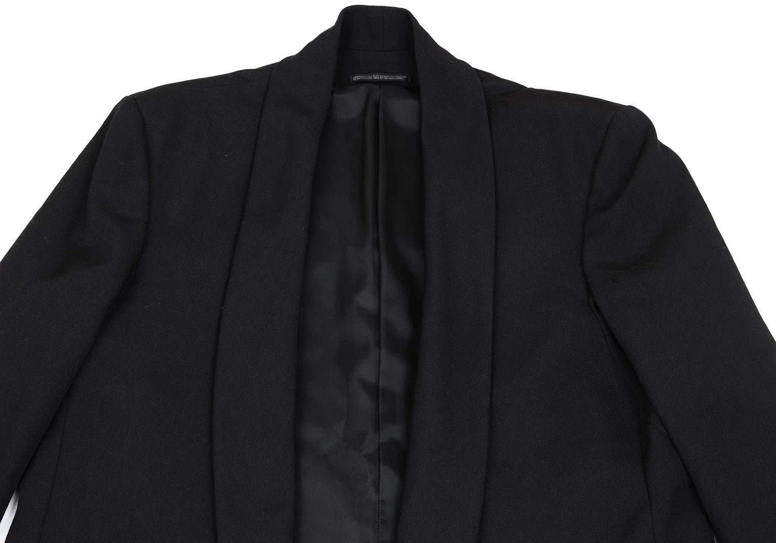 Yohji Yamamoto Yohji Yamamoto Wool Gabardine Long Jacket Size US M / EU 48-50 / 2 - 2 Thumbnail