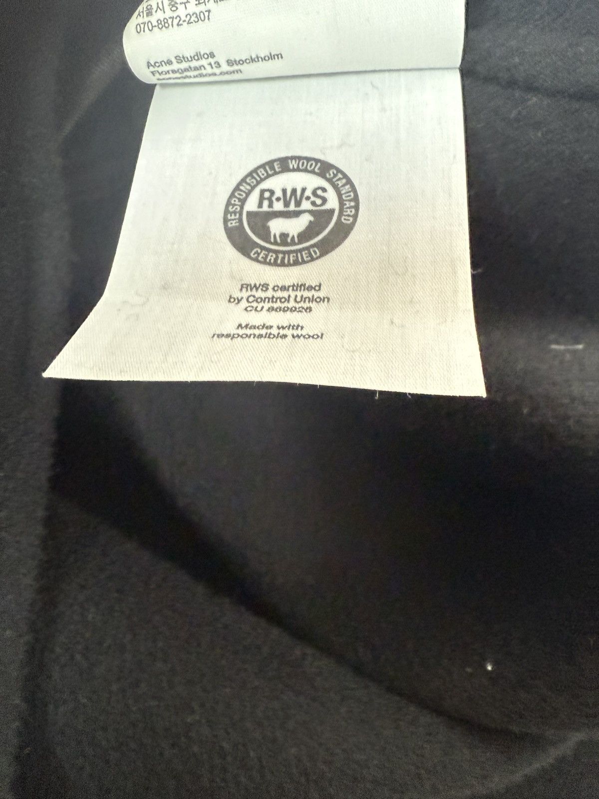 Acne Studios Acne Studios Black Cashmere Jacket Size US S / EU 44-46 / 1 - 10 Thumbnail