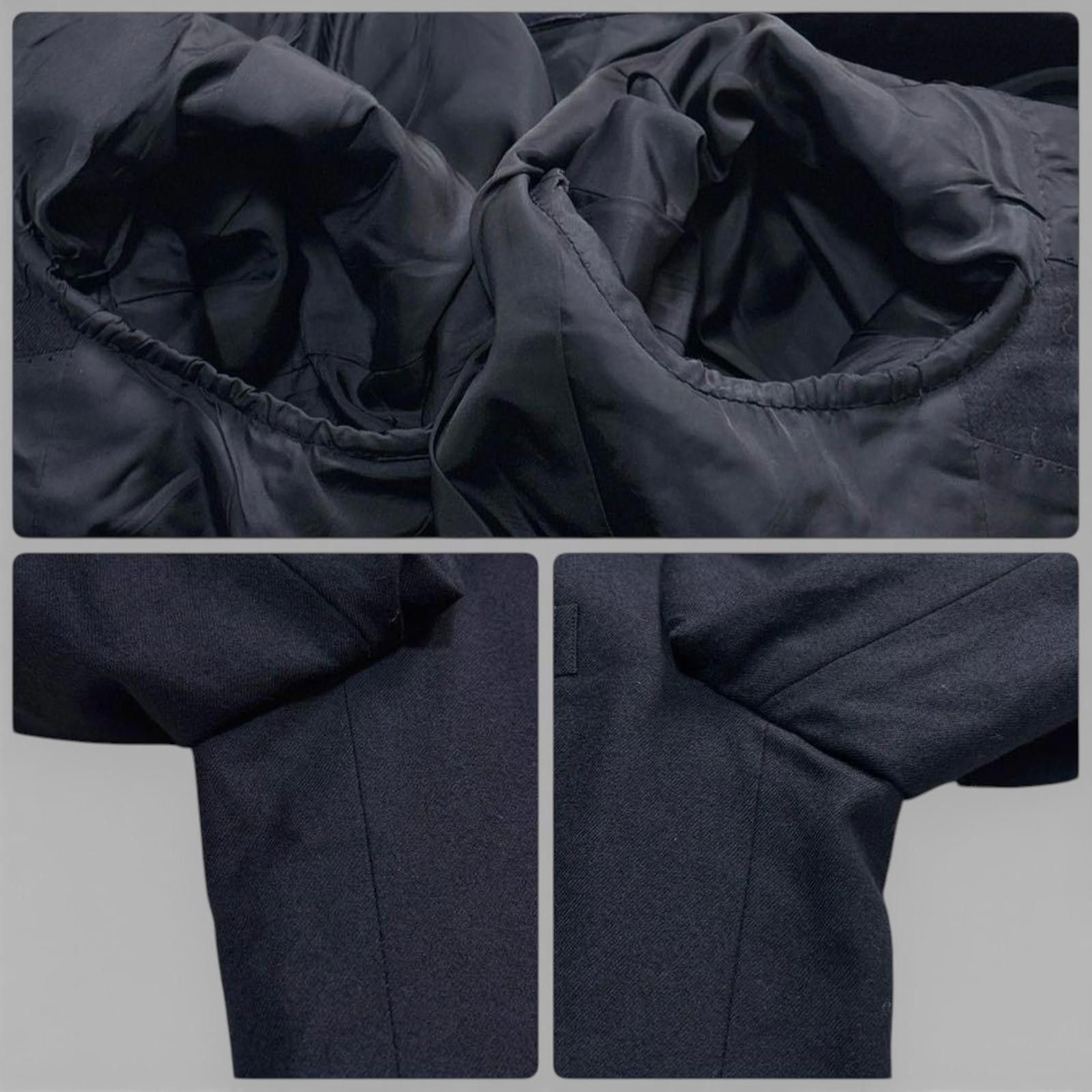 Comme des Garcons Comme des Garçons - Navy Wool Suit Size 38R - 5 Thumbnail