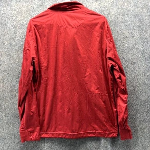 Ralph Lauren VINTAGE Ralph Lauren Jacket Men Medium Anorak Red Half Zip Golf Golfer Polyester Vtg Size US M / EU 48-50 / 2 - 6 Thumbnail