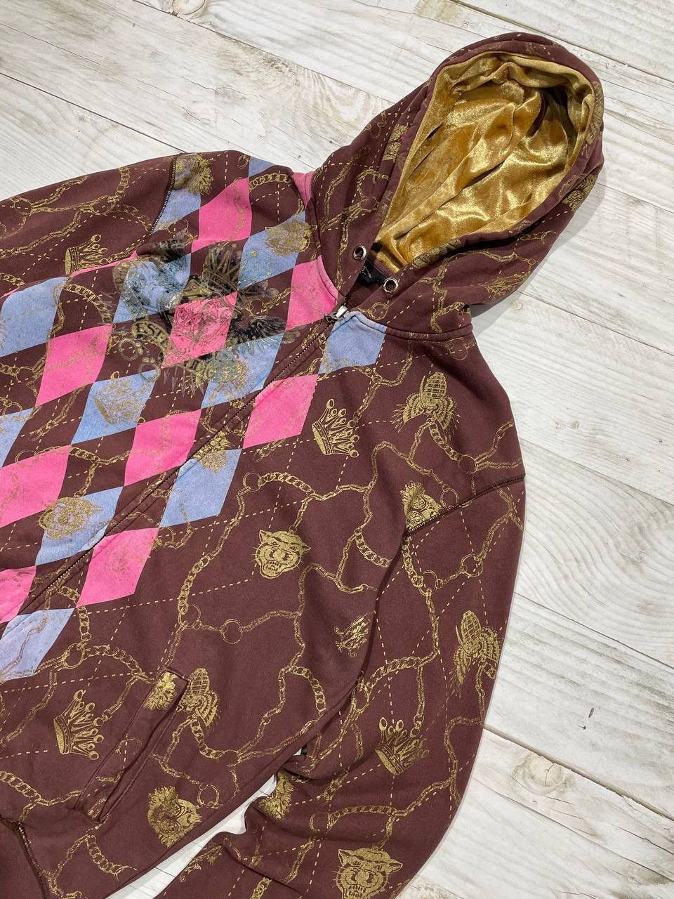 Christian Audigier Vintage Christian Audigier Hoodie Full Zip Y2K 90s Size US M / EU 48-50 / 2 - 3 Thumbnail