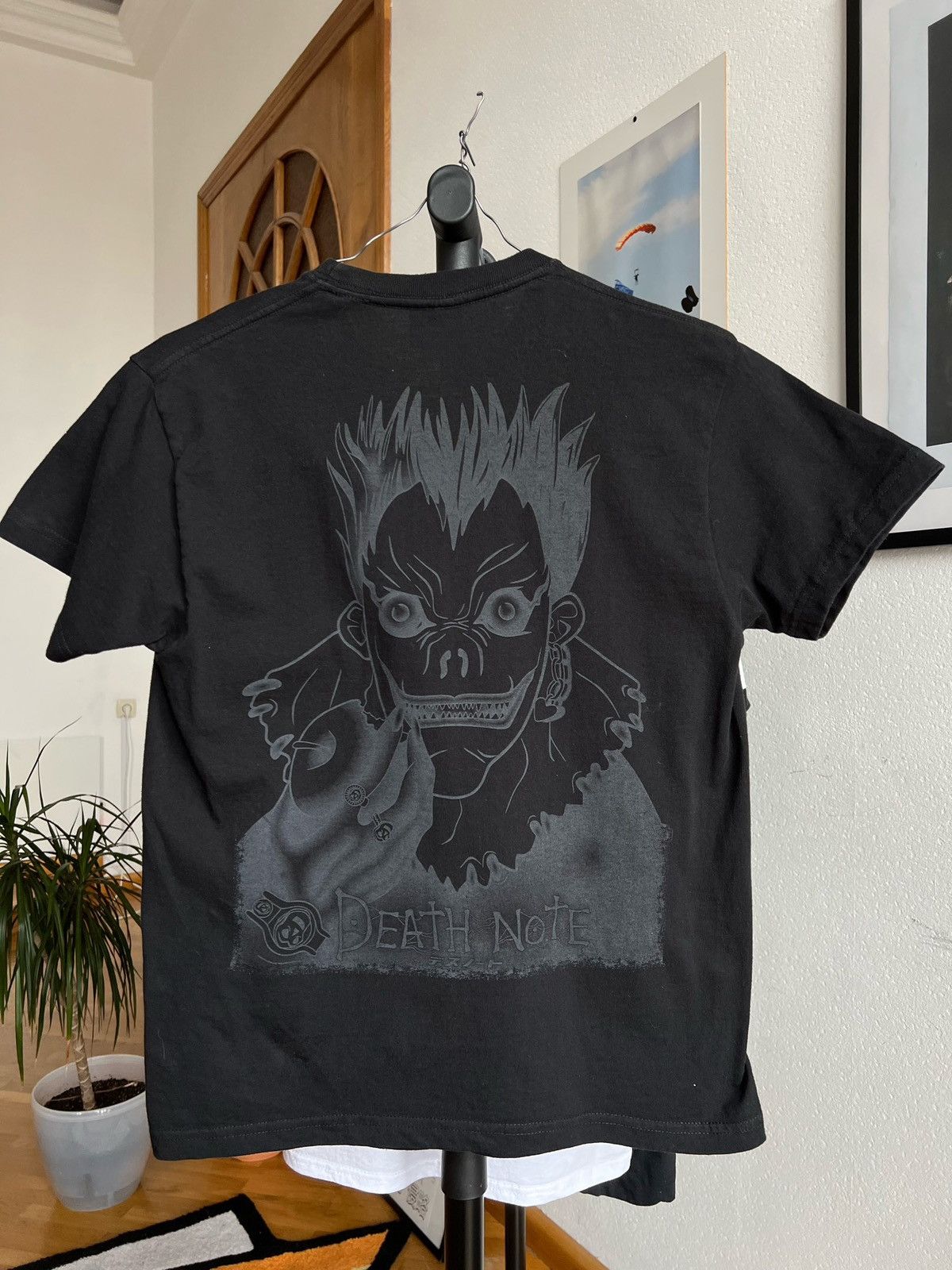 Japanese Brand × Vintage Death Note Full Print Ryuk and Yagami Raito Anime T Shirt Size US S / EU 44-46 / 1 - 2 Thumbnail