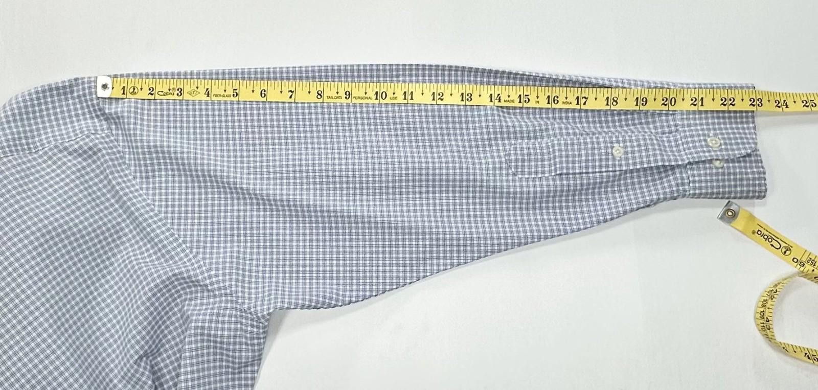 Lauren Ralph Lauren Ralph Lauren Classic Non Iron Checked Button Up Blue Mens L Size US L / EU 52-54 / 3 - 5 Thumbnail