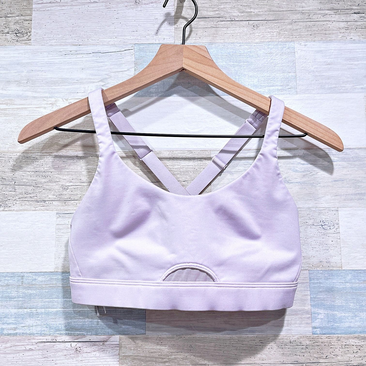 Victoria's Secret VSX Victorias Secret X Back Sports Bra Purple Mesh Soft S Size ONE SIZE - 1 Thumbnail