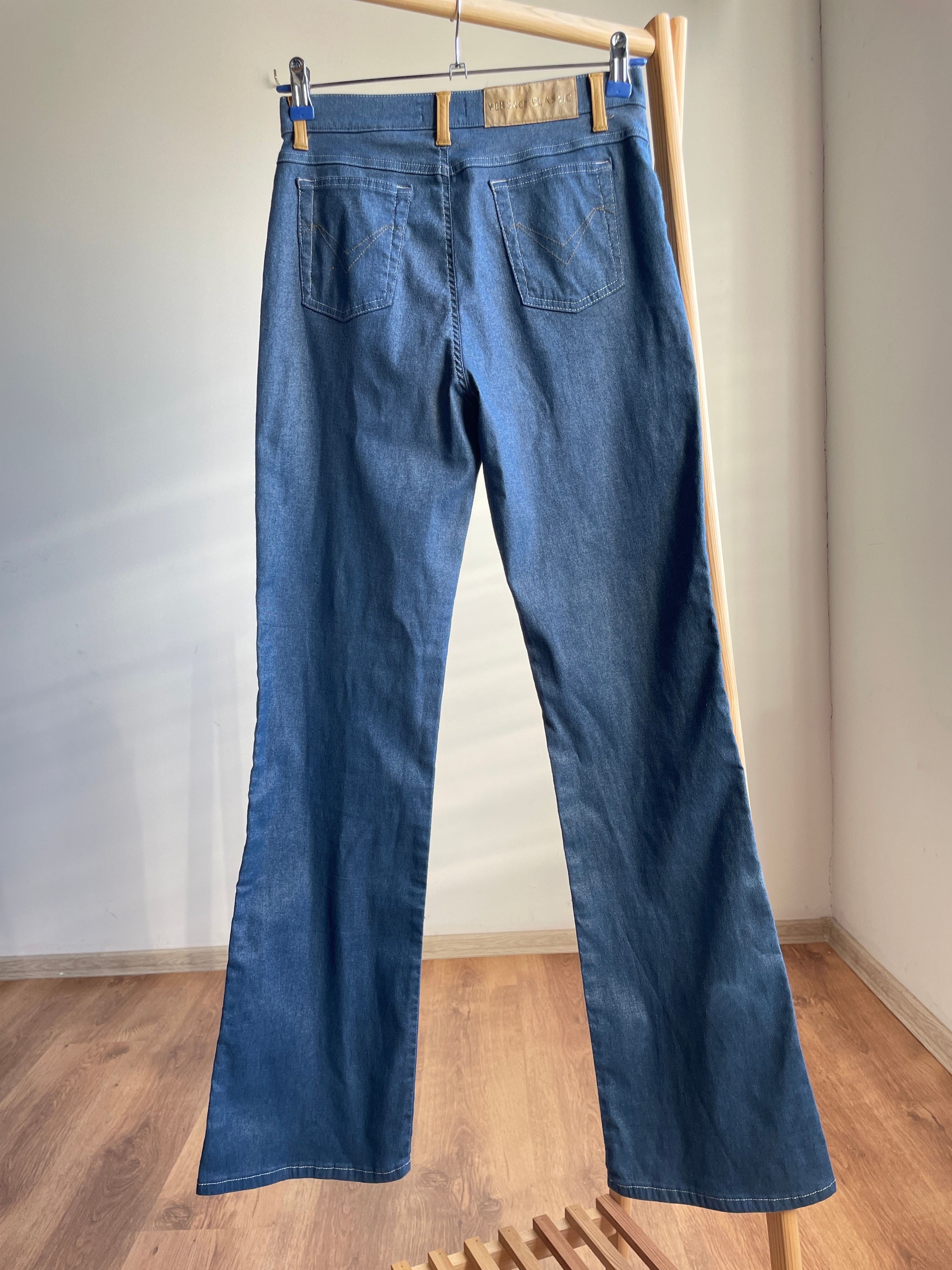 Versace Versace Classic Vintage Womens Bootcut Denim Pants Size 29 Size 29" - 2 Thumbnail