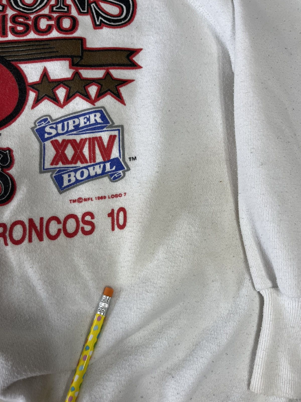NFL × Vintage Vintage 90s 49ers back to back champions sweatshirt Size US L / EU 52-54 / 3 - 4 Thumbnail