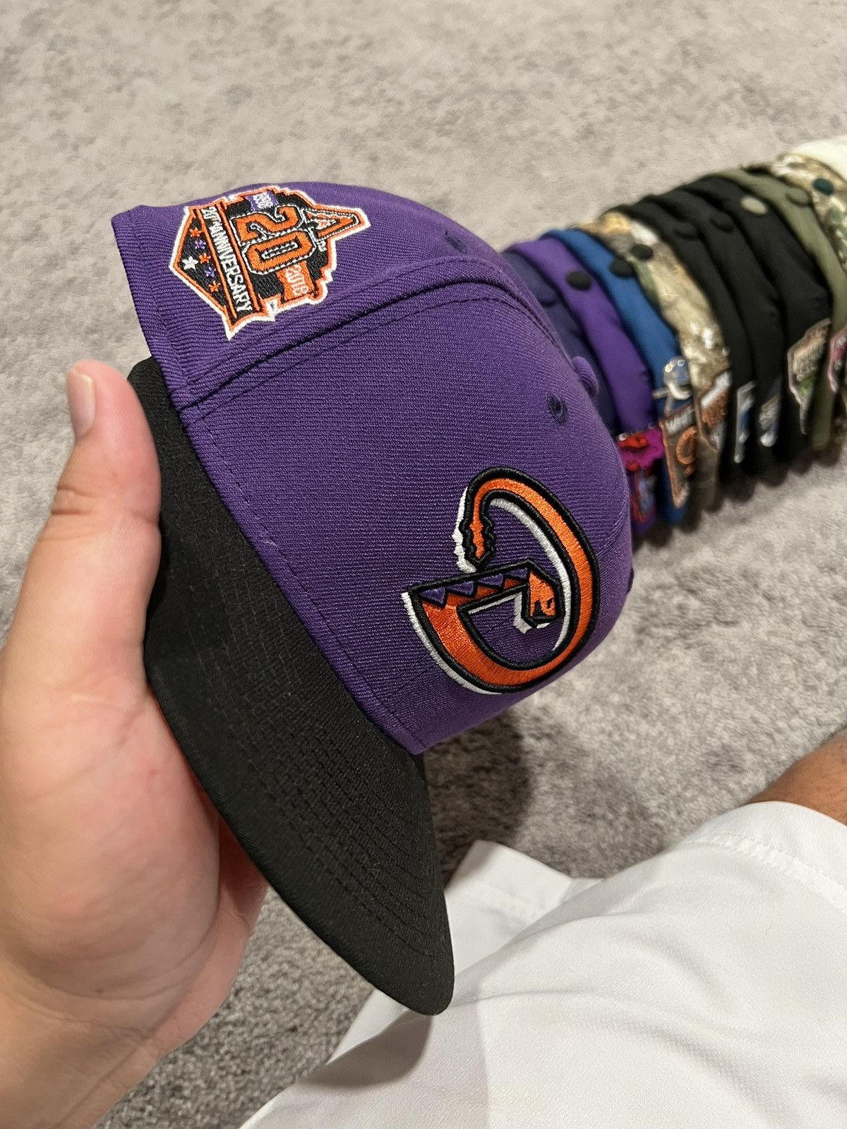 Hat Club × New Era New Era Diamond Backs Fitted 7 5/8 Size ONE SIZE - 1 Thumbnail