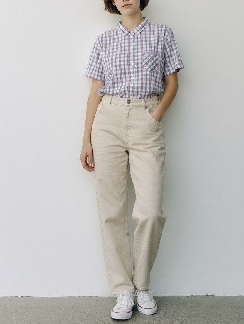 Junya Watanabe Junya watanabe cdg man pink AD2012 checkered button down Size US S / EU 44-46 / 1 - 2 Thumbnail