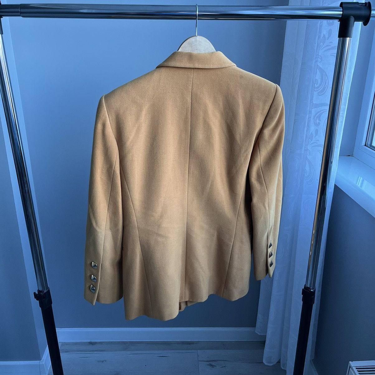 Escada × Vintage Escada Vintage Cashmere Cashgora Wool Blazer Button Jacket Size M / US 6-8 / IT 42-44 - 9 Thumbnail