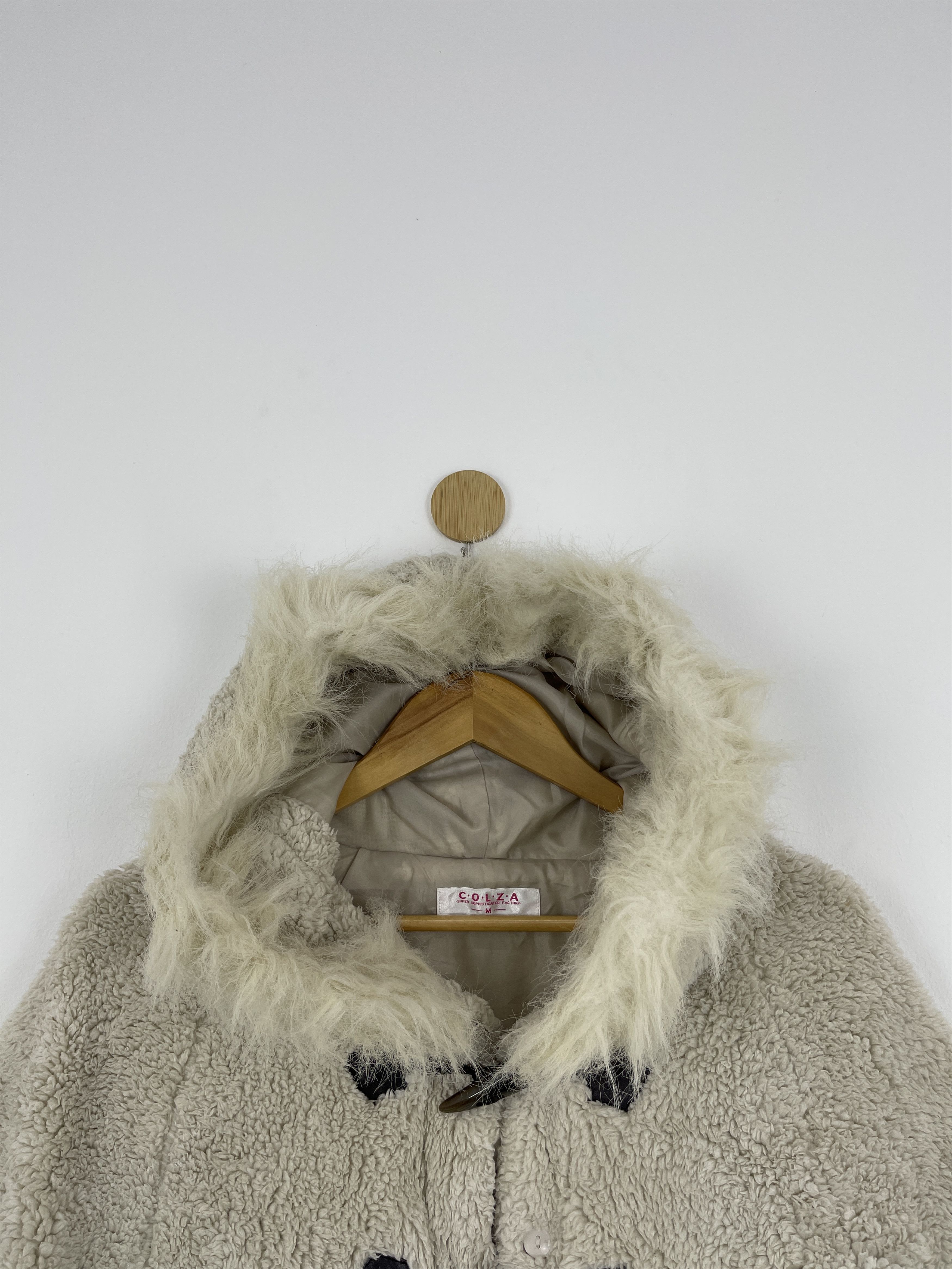 If Six Was Nine Vintage Colza Button Up Sherpa Cloaks And Capes JA0021 Size US M / EU 48-50 / 2 - 3 Thumbnail