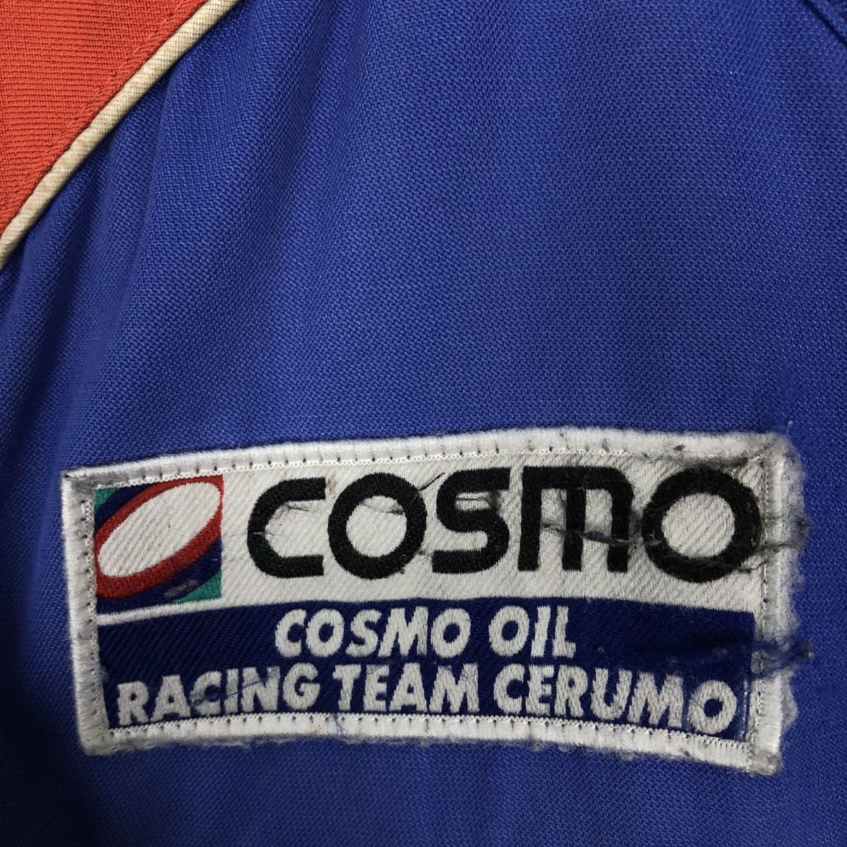 Japanese Brand 🔥90’s VINTAGE COVERALL WORK RACING WEAR COSMO OIL BIG LOGO Size US 42 / EU 58 - 12 Thumbnail