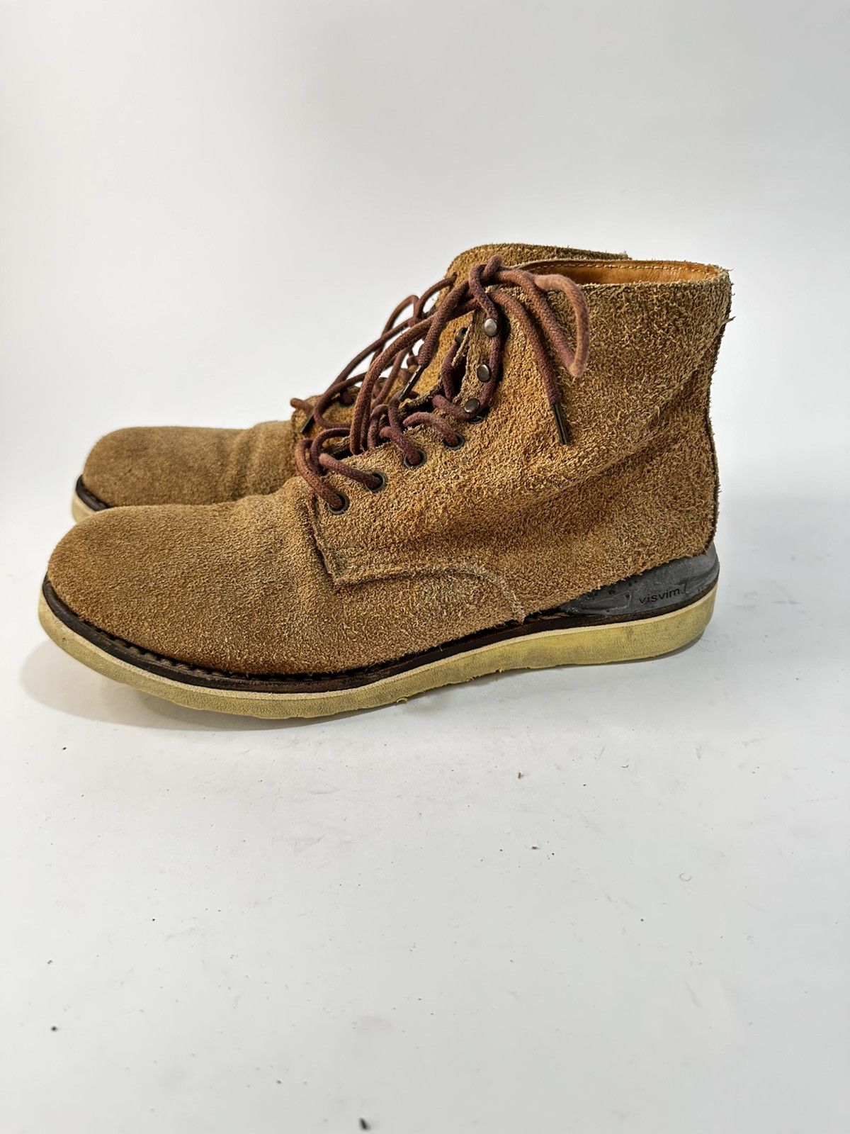 Visvim Visvim Folk Boots Brown Suede Size 8.5 US Size US 8.5 / EU 41-42 - 1 Thumbnail