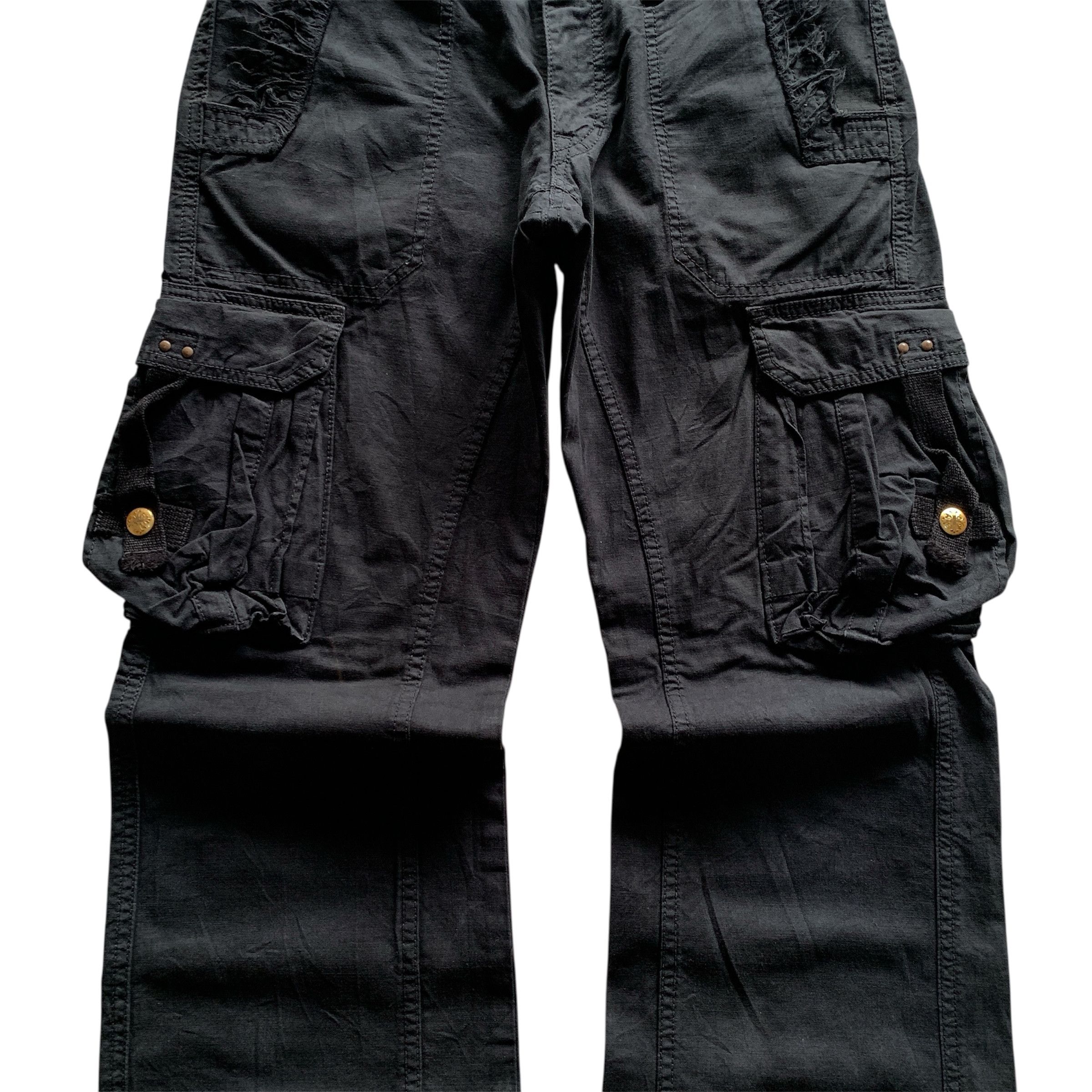 If Six Was Nine Vintage Surplus Bondage Cargopants Ifsix GOA Lgb Style Size US 30 / EU 46 - 3 Thumbnail