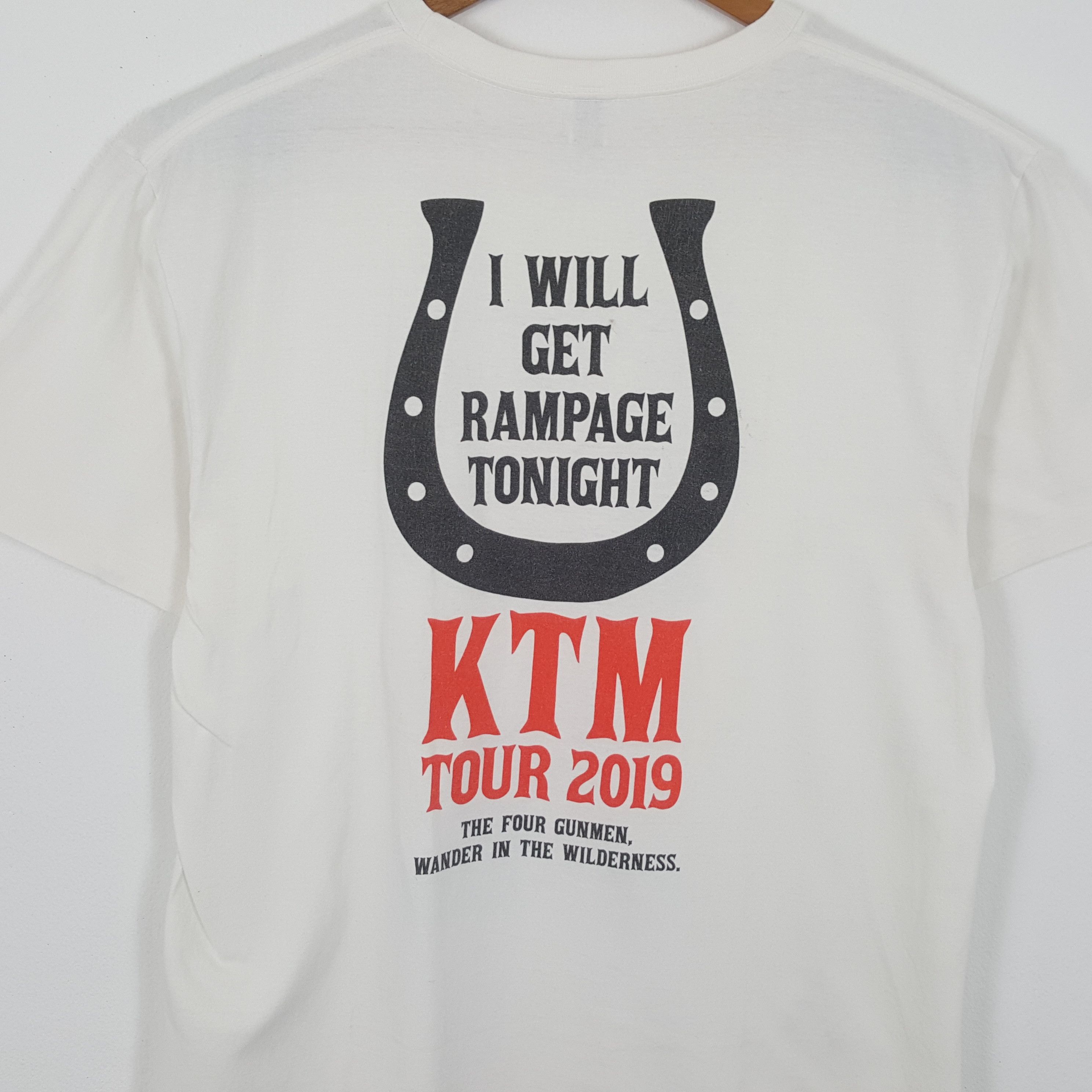 Japanese Brand × Naked & Famous × Vintage Vintage KTM Naked Woman's Hysteric Glamour Style T-Shirts Size US XL / EU 56 / 4 - 4 Thumbnail