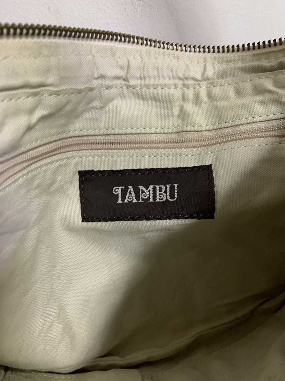 Japanese Brand Tambu Leather Shoulder Bag Minami Size ONE SIZE - 9 Thumbnail