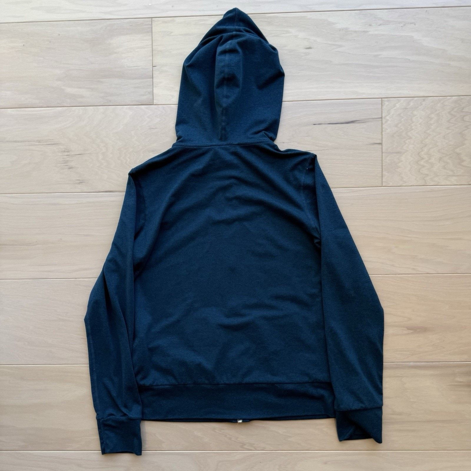 Vuori Vuori Halo Performance Hoodie XS Blue Full Zip Jacket Hooded Size XS / US 0-2 / IT 36-38 - 8 Thumbnail