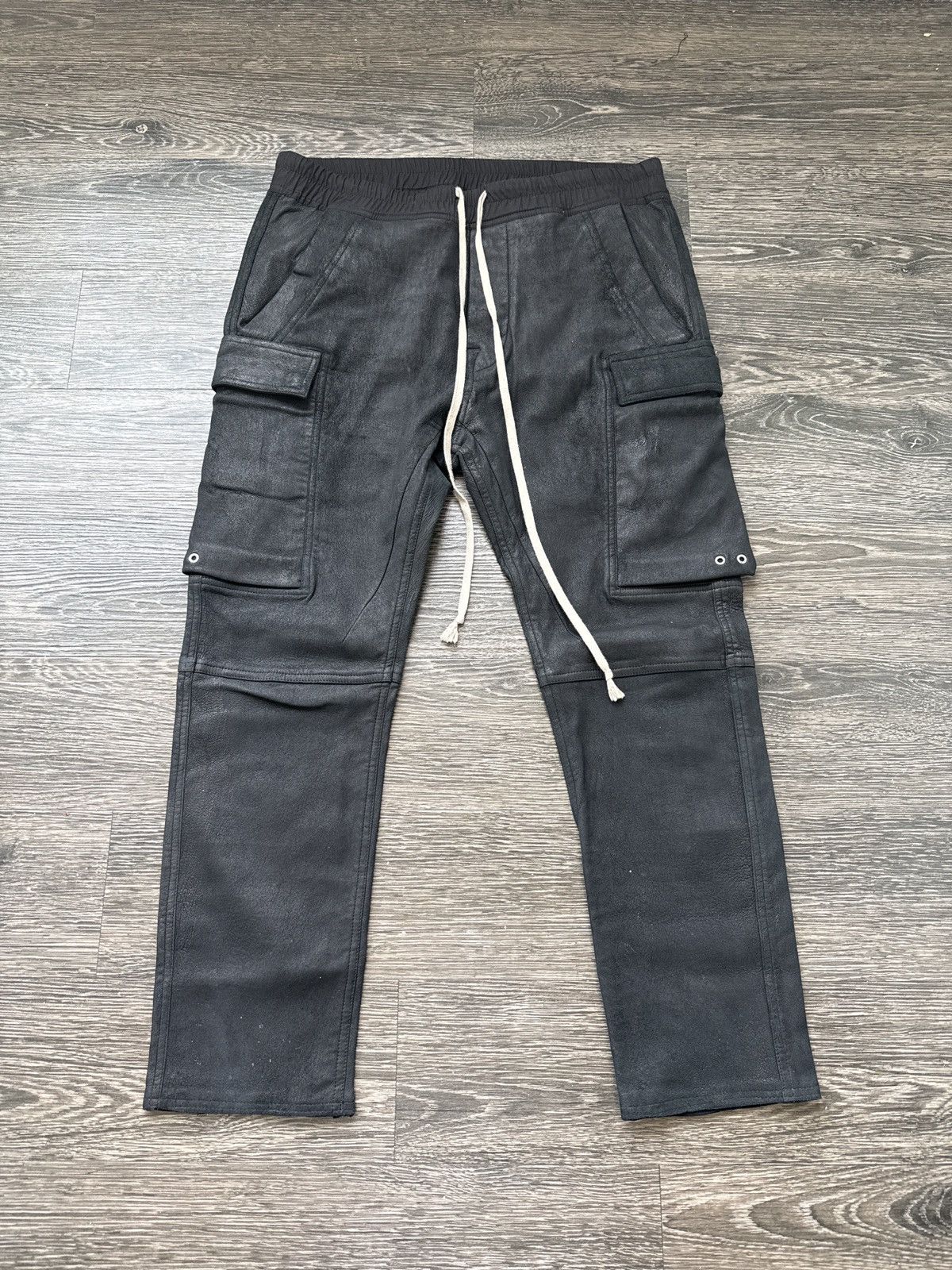 Rick Owens Rick owens cargo leather pants Size US 36 / EU 52 - 9 Thumbnail