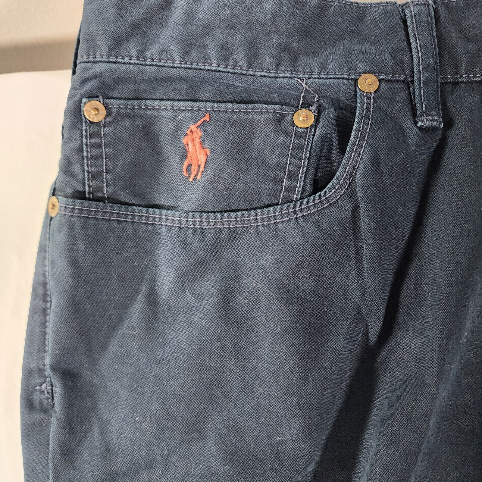 Polo Ralph Lauren Polo Ralph Lauren Pants 40x32 Black Chino Five Pocket Size US 40 / EU 56 - 3 Thumbnail