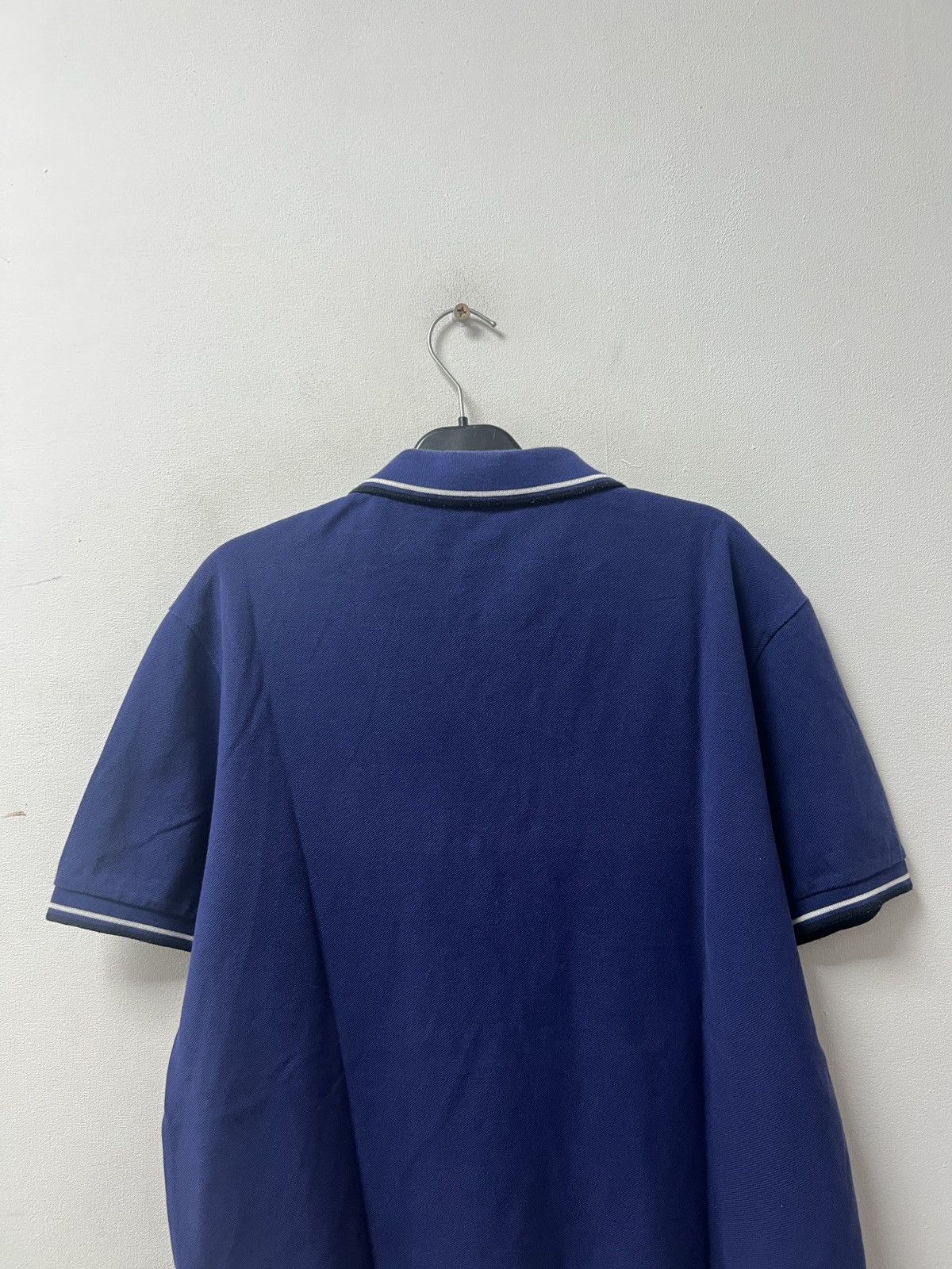Prada Vintage Prada Polo T-Shirt Red Tab Mens Size XL Blue Size US XL / EU 56 / 4 - 17 Thumbnail
