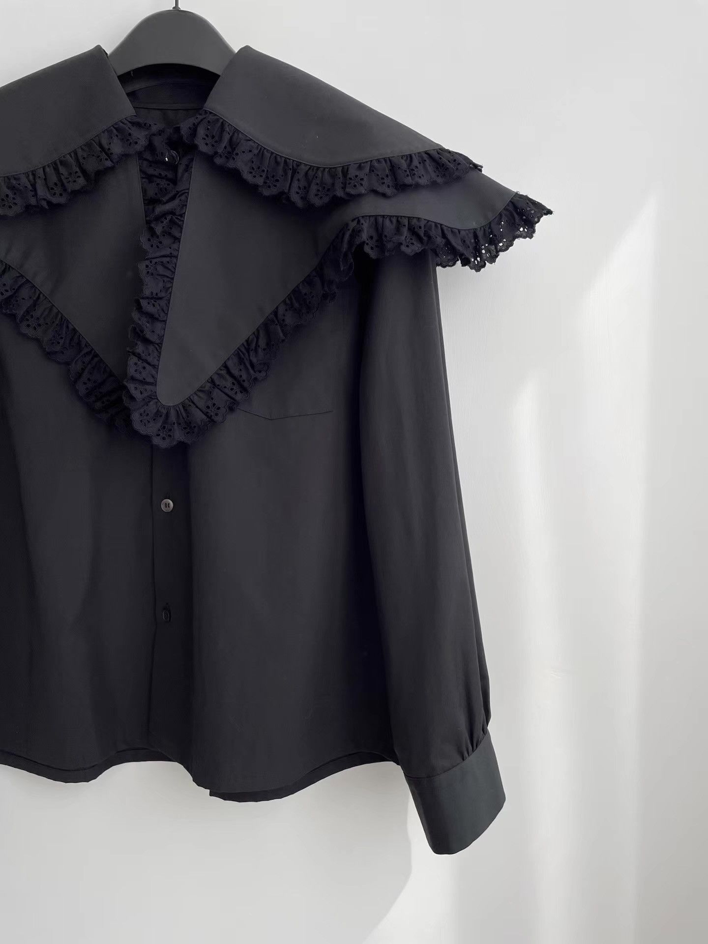 Comme des Garcons Comme des Garçons Fake Two-piece Long Sleeve Shirt Ｑ24 Size M / US 6-8 / IT 42-44 - 6 Thumbnail