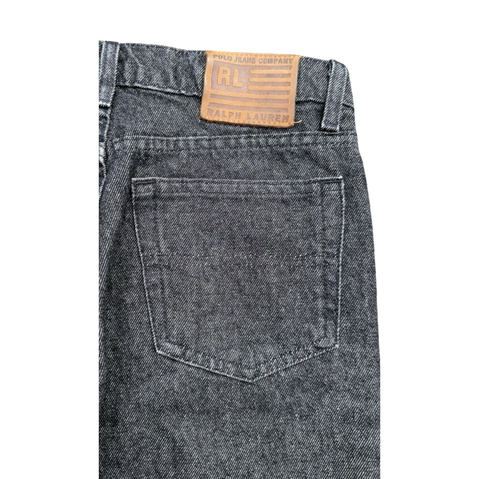Ralph Lauren VINTAGE Polo Ralph Lauren Jeans Dark Gray Bootcut 67 6x31 Womens Sz 6 Womens Jeans Gray Polo Ralph Lauren Dark Jeans Bootcut 6x31 Women Size 28" / US 6 / IT 42 - 6 Thumbnail
