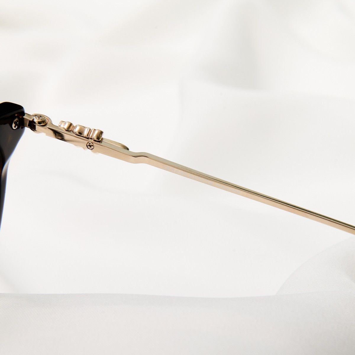 Chrome Hearts CHROME HEARTS CLOACO DARK TORTOISE/ GOLD PLATED GLASSES Size ONE SIZE - 4 Thumbnail