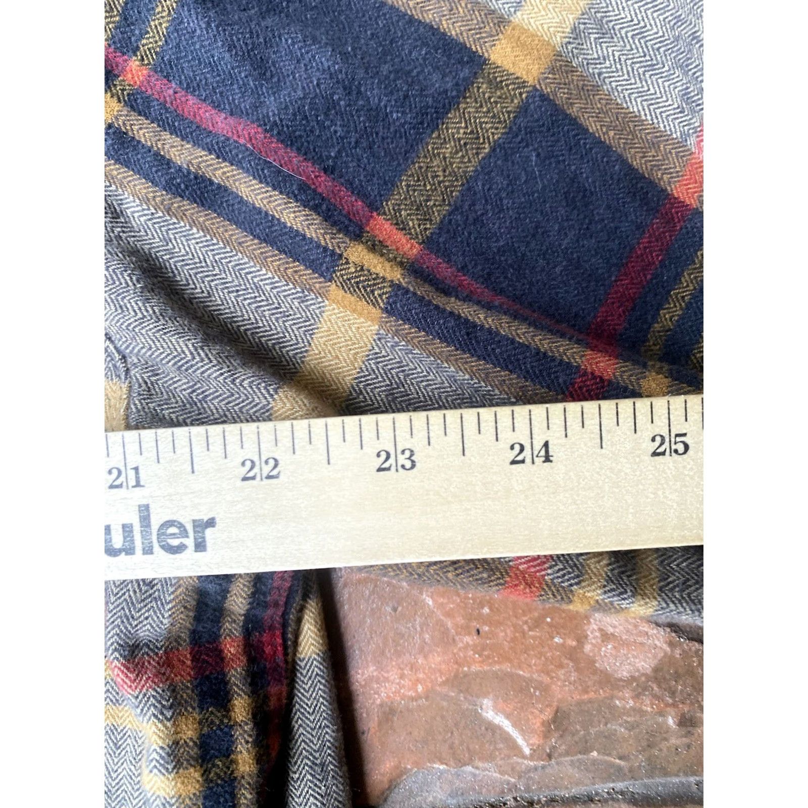Orvis Orvis Shirt Men XL Flannel Plaid Heavyweight Button Long Sleeve Button-Up Casual Car Travel Workwear Multicolor Cotton Size US XL / EU 56 / 4 - 7 Thumbnail