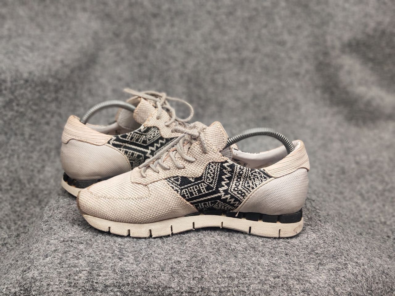 A.S.98 A.S.98 Design Sand leather Logo classic Sneakers Shoes Size US 8 / IT 38 - 14 Thumbnail