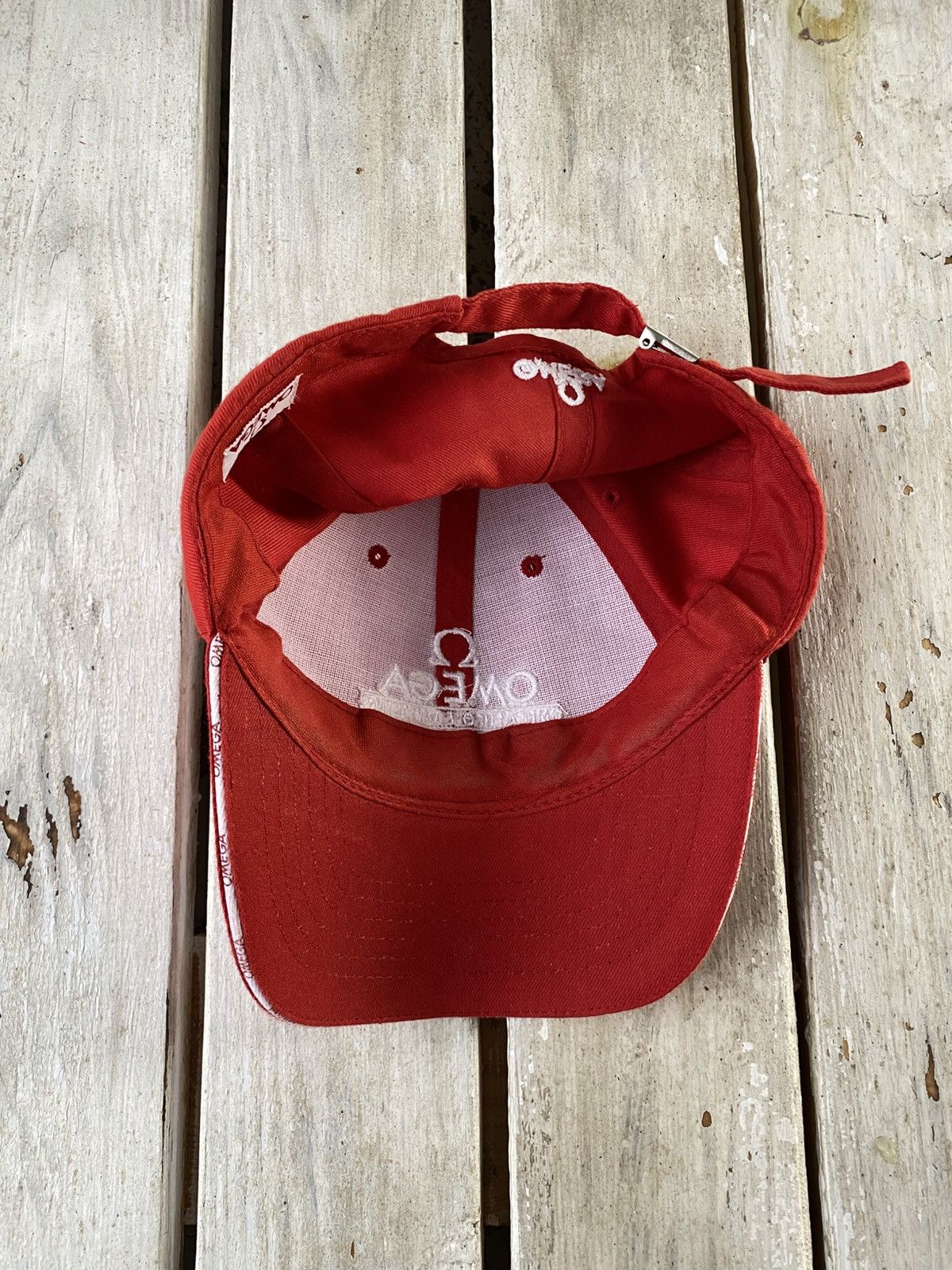 Omega × Vintage Vintage 90s Omega Logo Swiss watch hat cap Y2K Size ONE SIZE - 6 Thumbnail