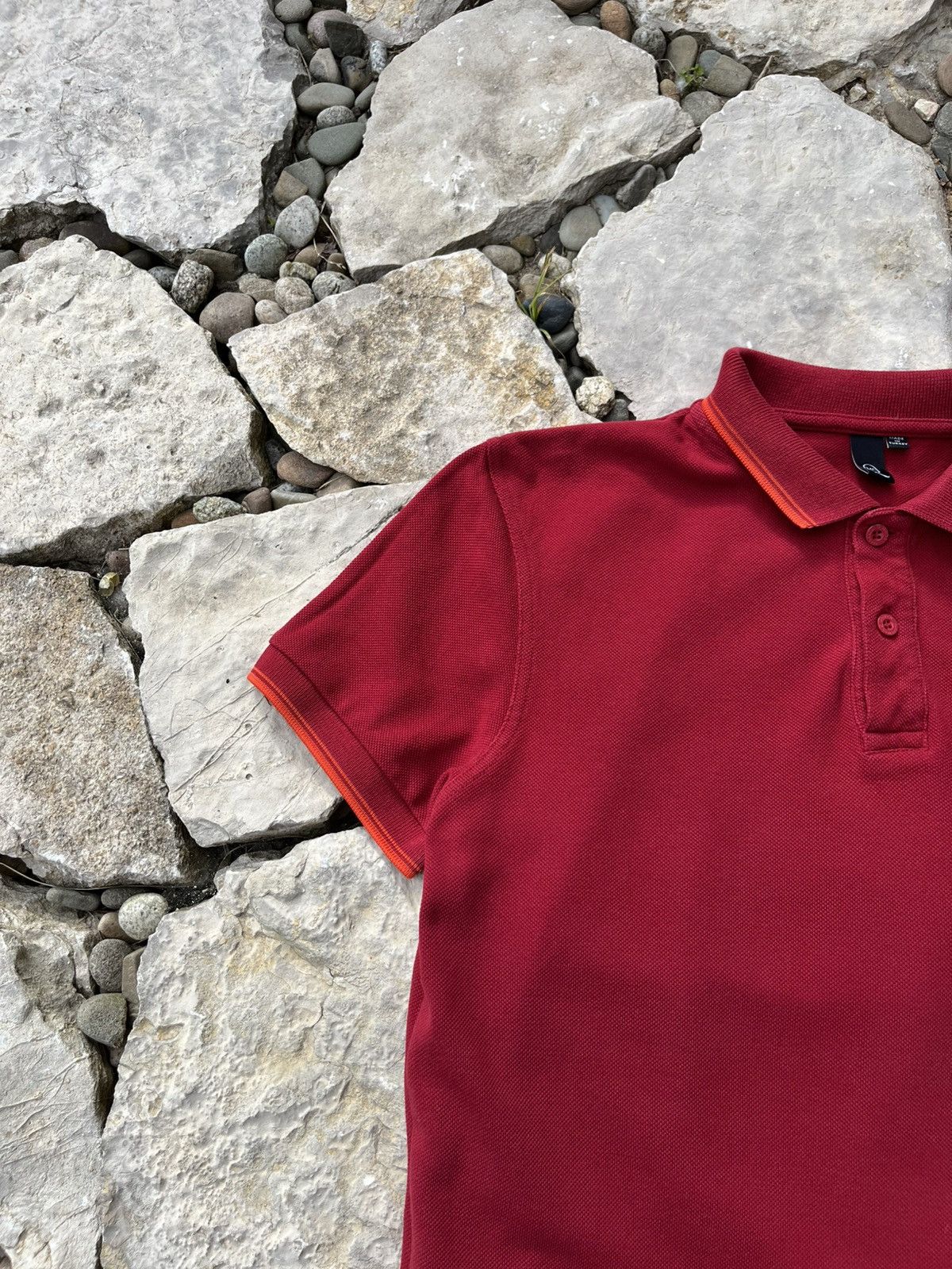Alexander McQueen × Designer Alexander McQueen MCQ pin chest logo polo t-shirt tee Size US M / EU 48-50 / 2 - 5 Thumbnail