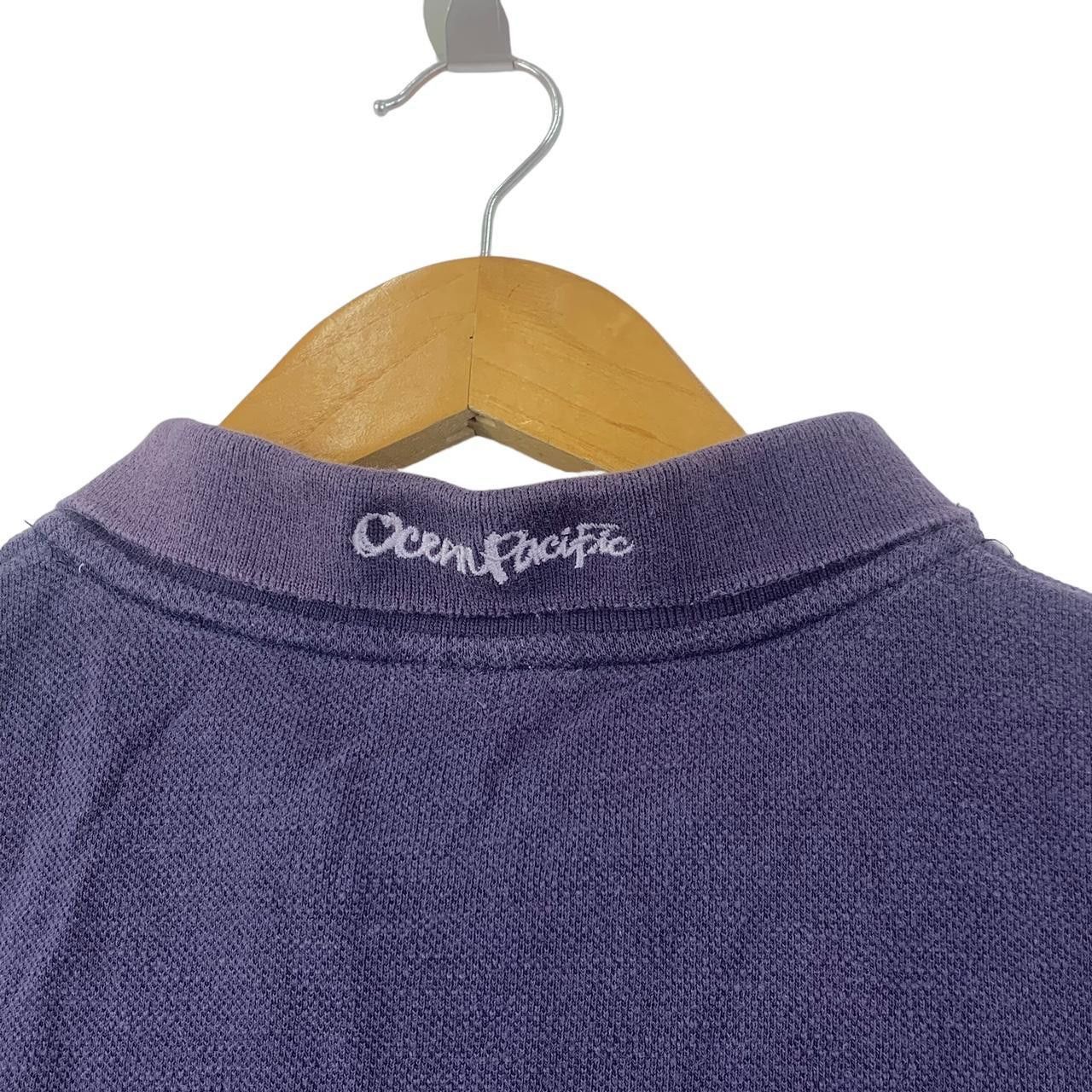 Ocean Pacific Vintage OCEAN PACIFIC SUNWEAR Crest Polo Tee Shirt Size US L / EU 52-54 / 3 - 6 Thumbnail