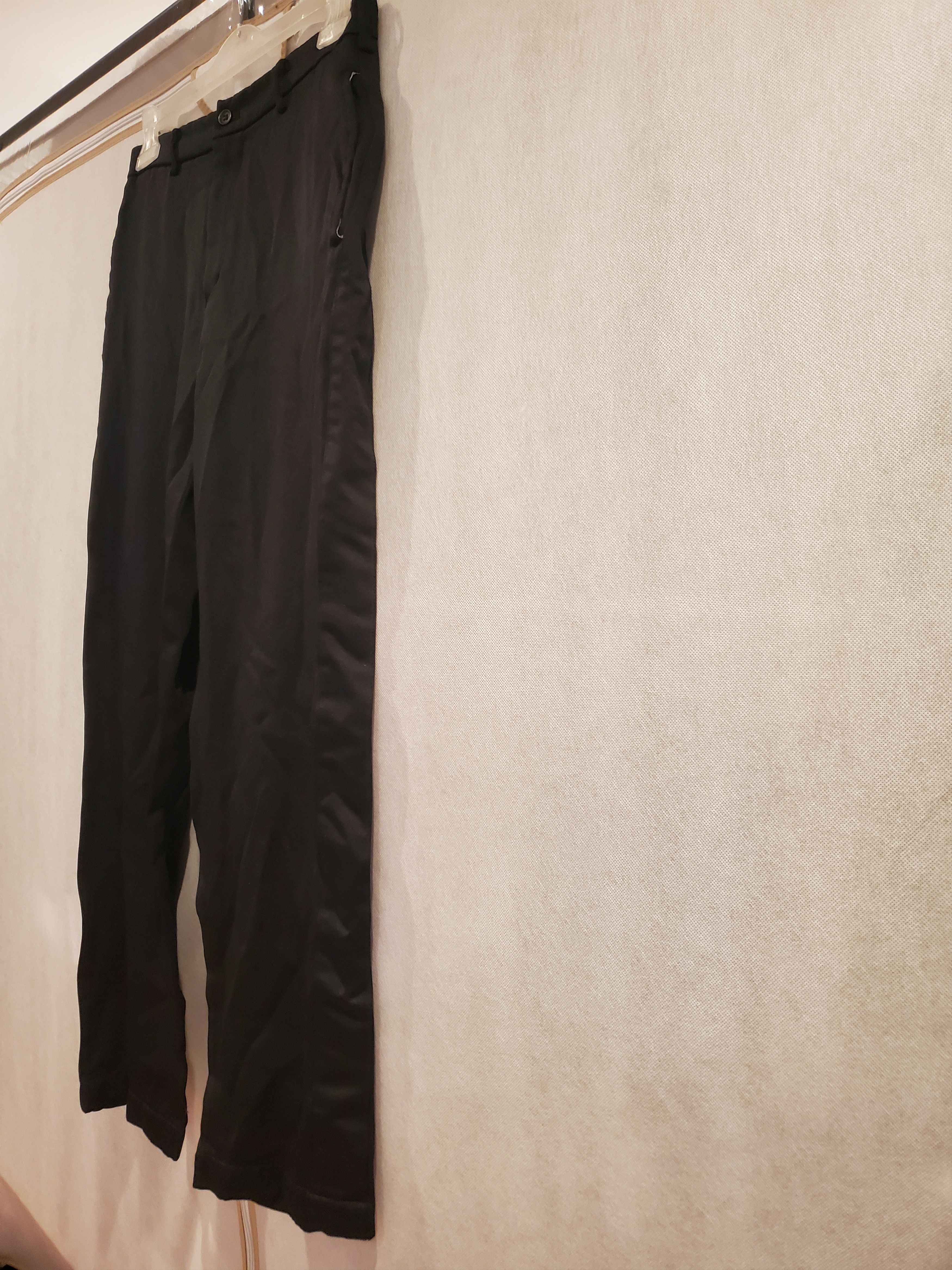 Comme des Garcons Black Side Stripe Cropped Pants Size US 30 / EU 46 - 3 Thumbnail