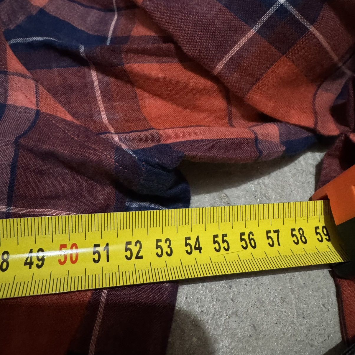 Raf Simons × Vintage Raf simons Double layer flannel shirt bottoms up Size US L / EU 52-54 / 3 - 13 Thumbnail